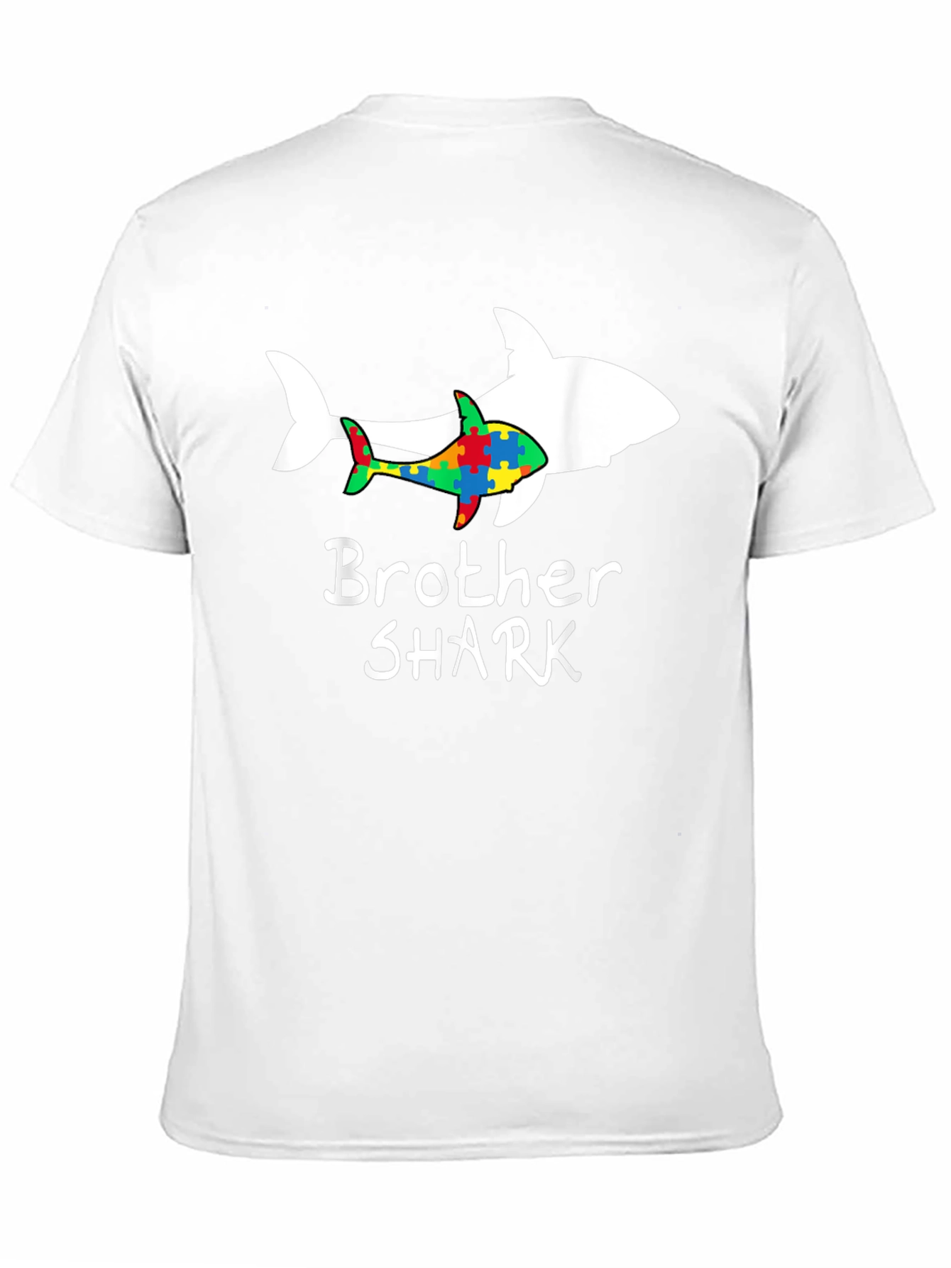Brother Shark Autism Awareness T-Shirt