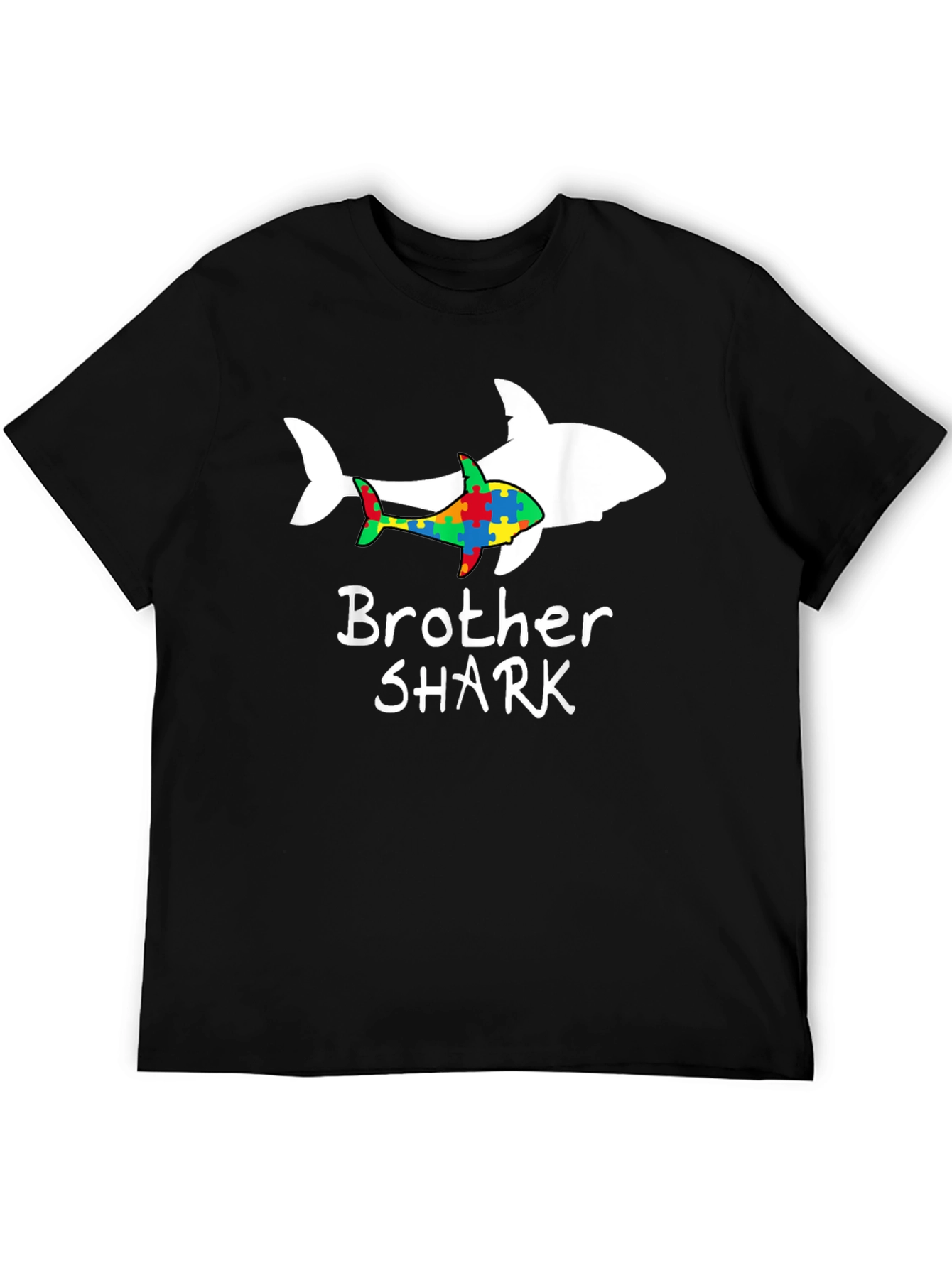 Brother Shark Autism Awareness T-Shirt