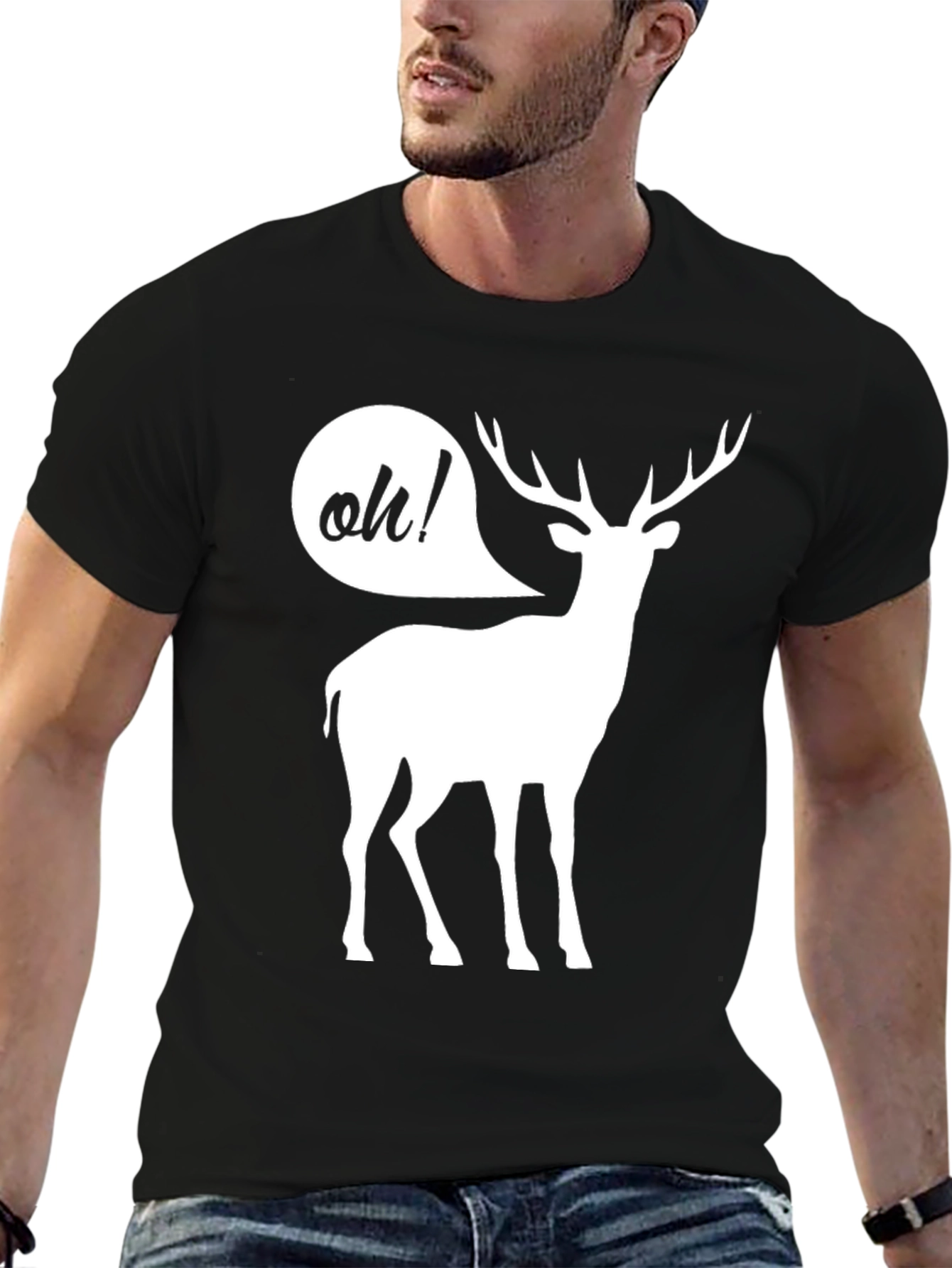 Oh Deer! Funny Graphic T-Shirt