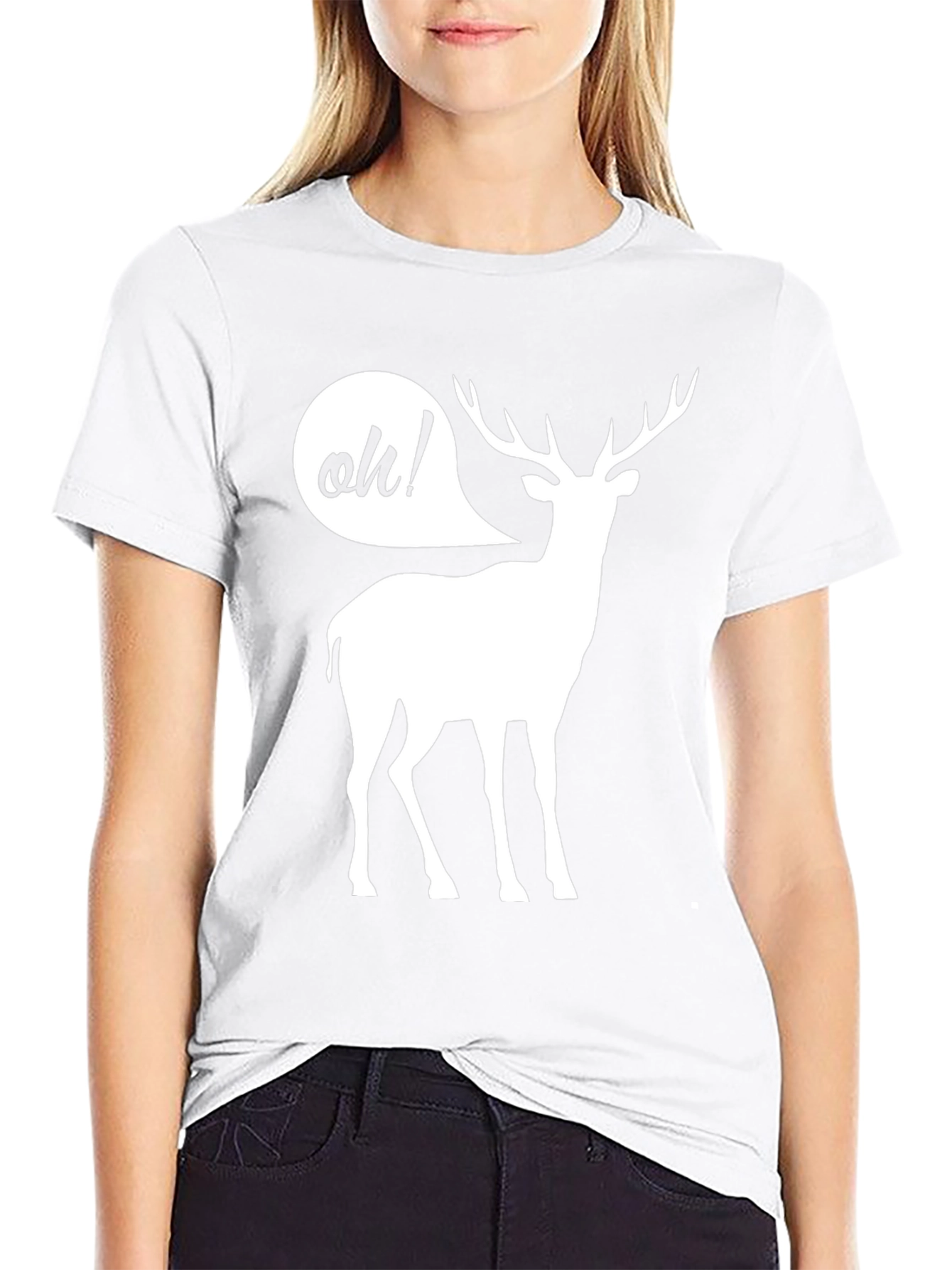 Oh Deer! Funny Graphic T-Shirt