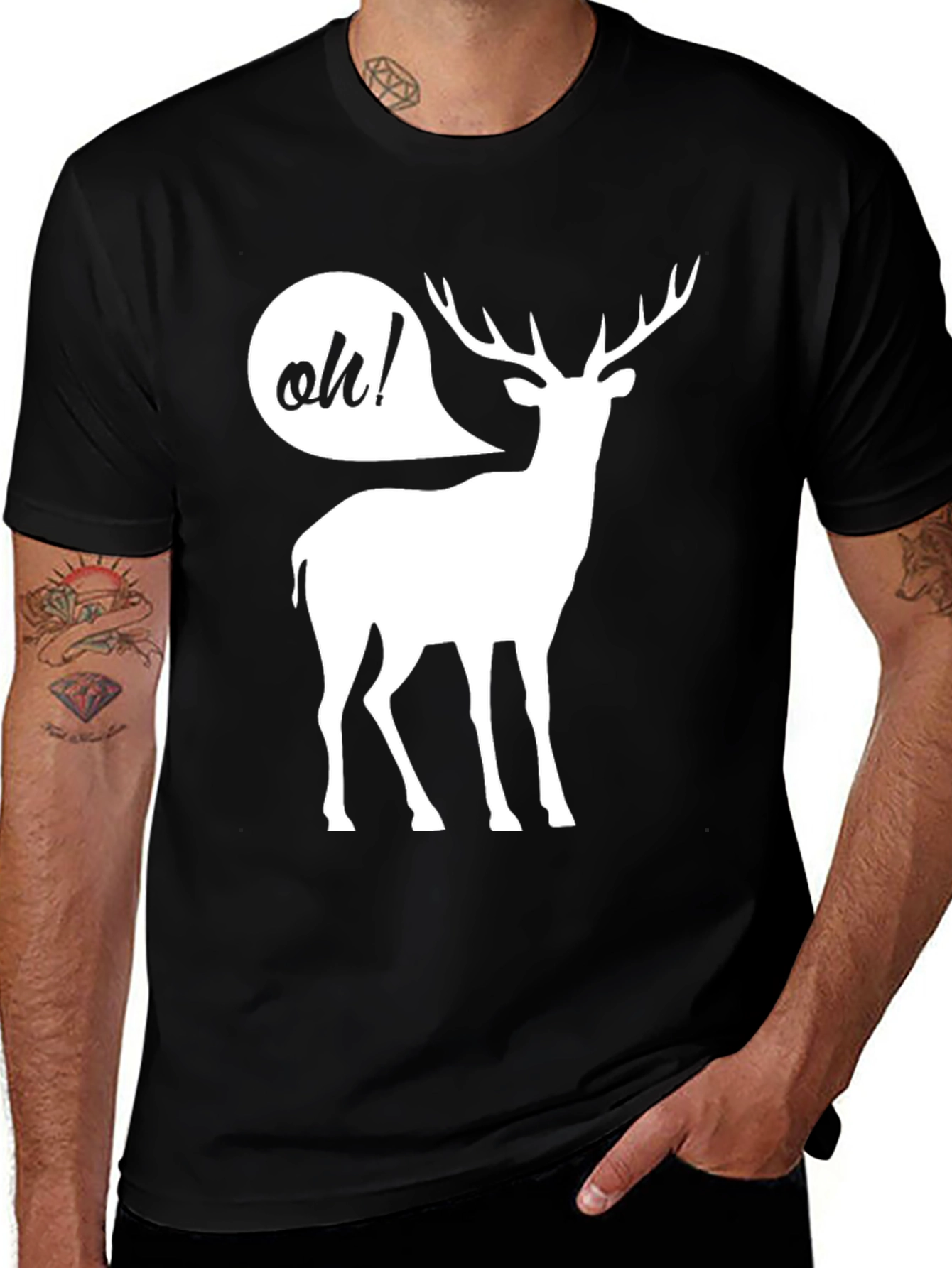 Oh Deer! Funny Graphic T-Shirt