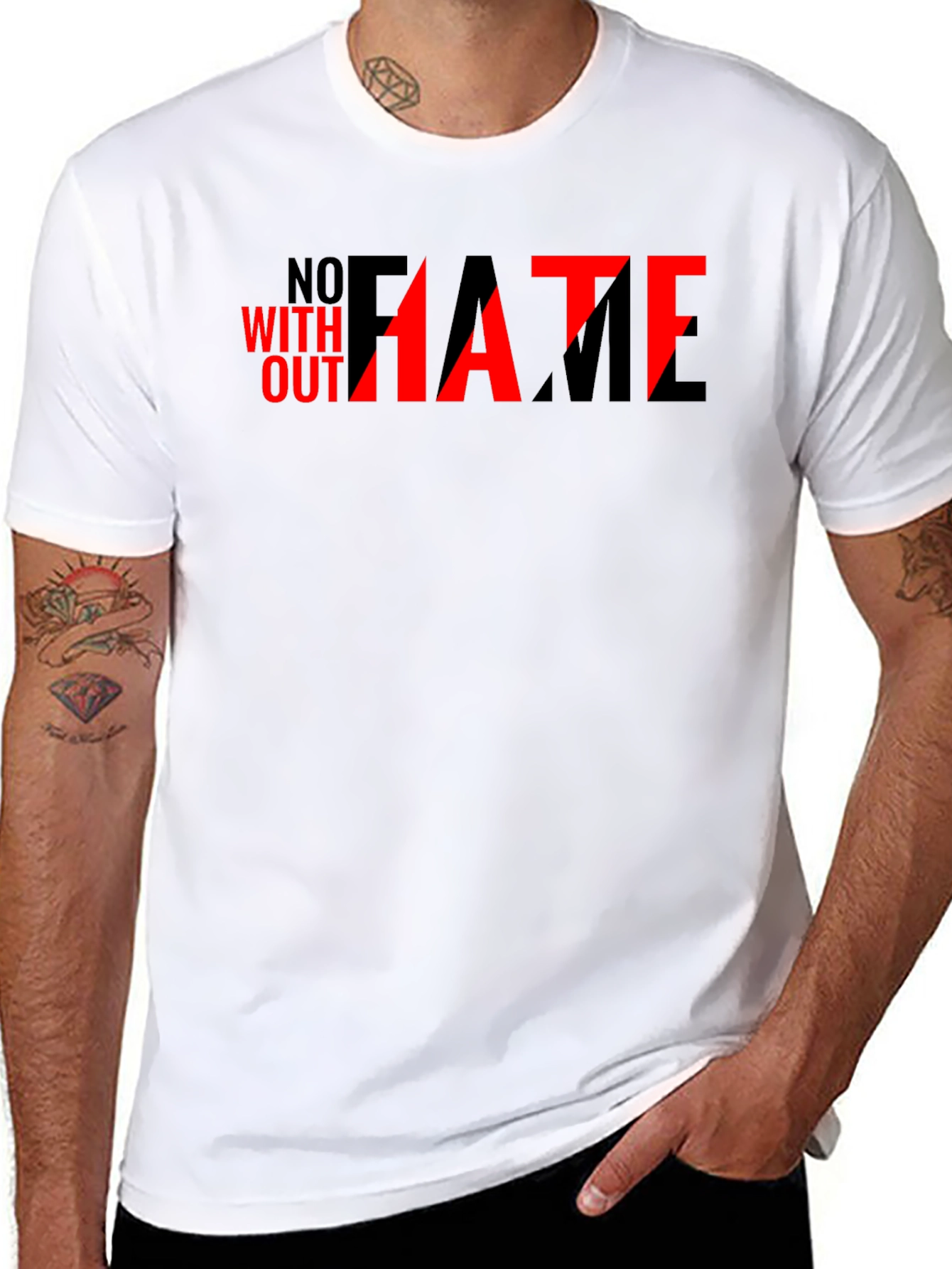 No Hate Without Fame Graphic Tee