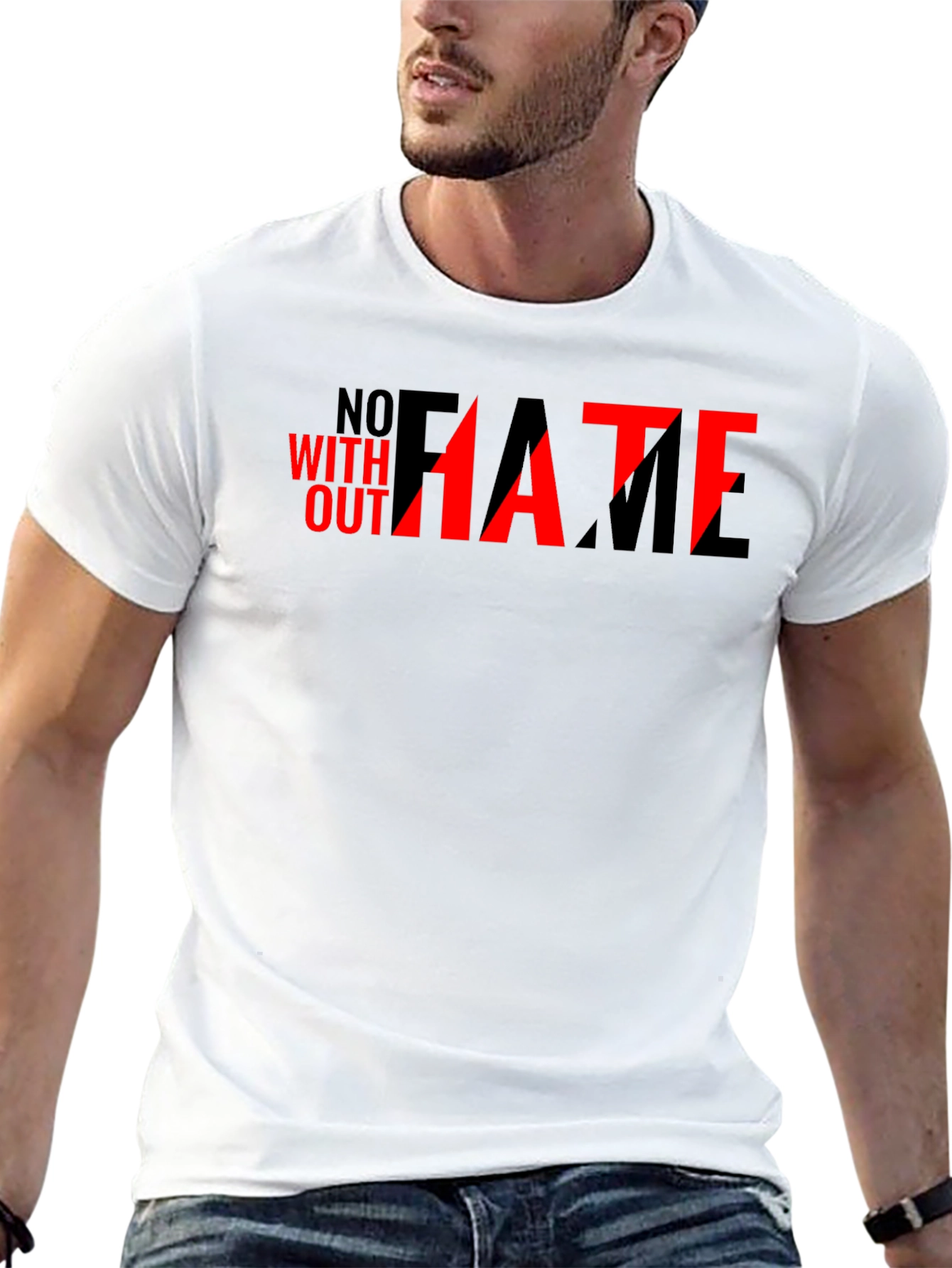 No Hate Without Fame Graphic Tee