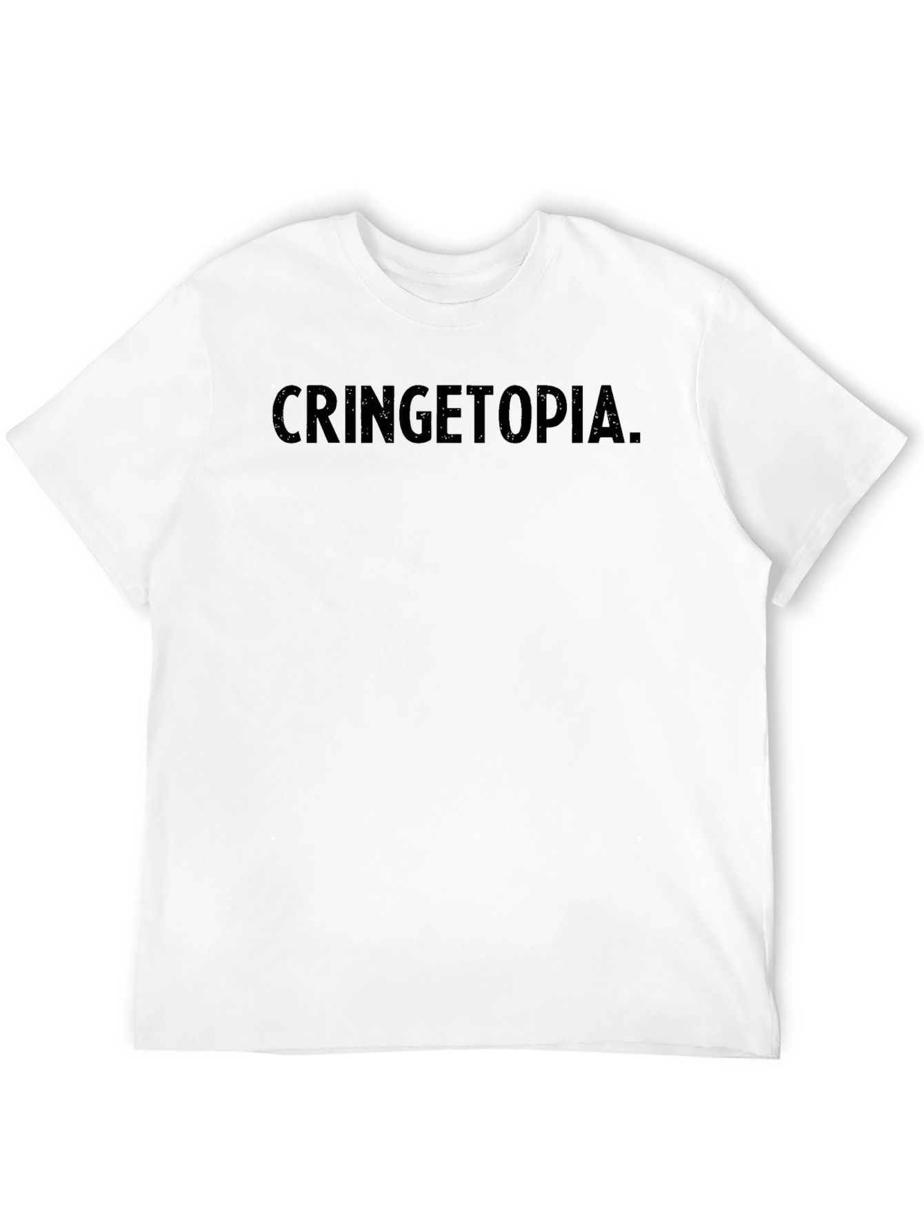 Cringetopia Black Tee Shirt