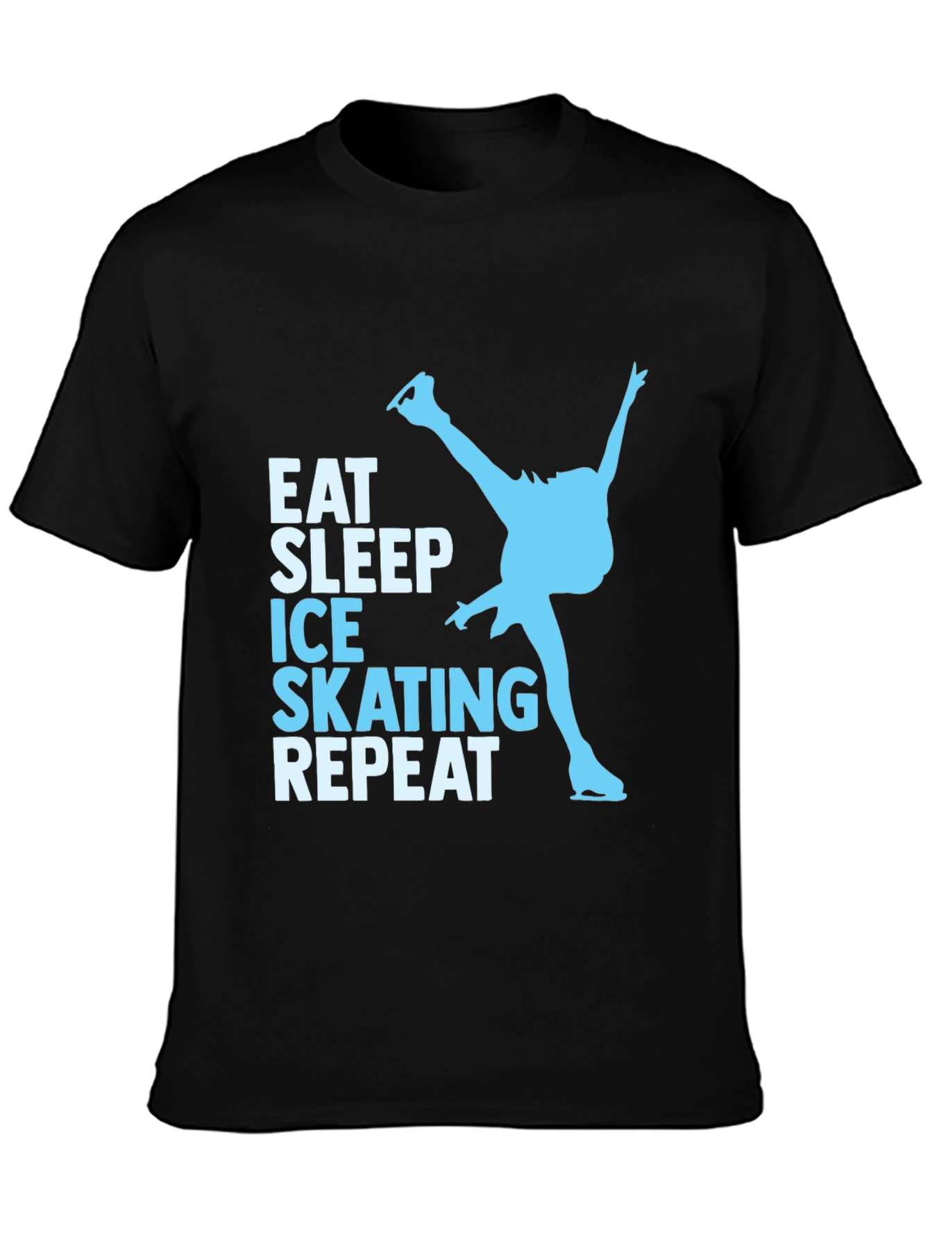 Eat Sleep Ice Skating Repeat T-Shirt