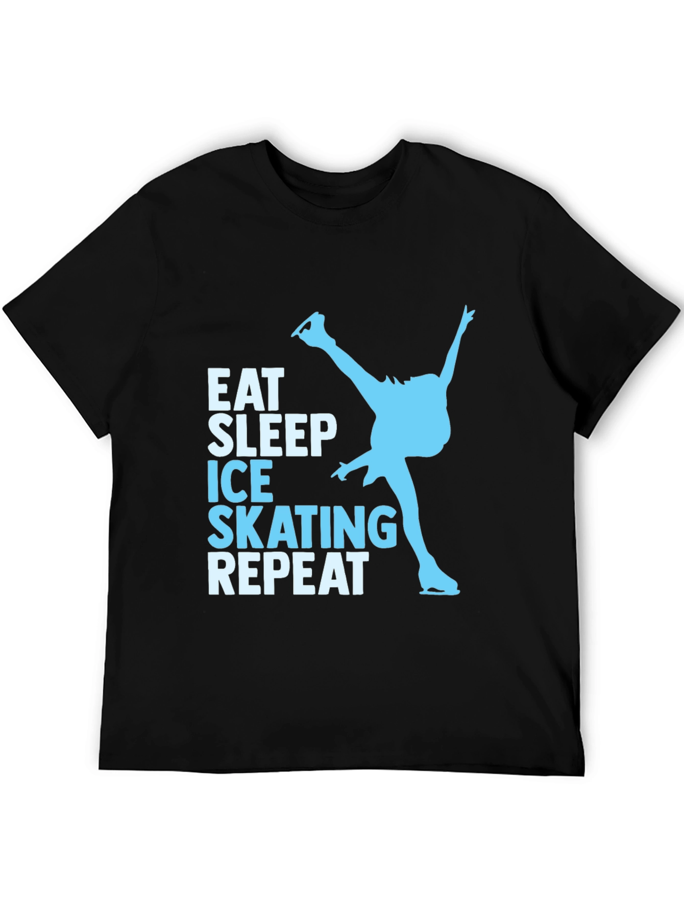 Eat Sleep Ice Skating Repeat T-Shirt
