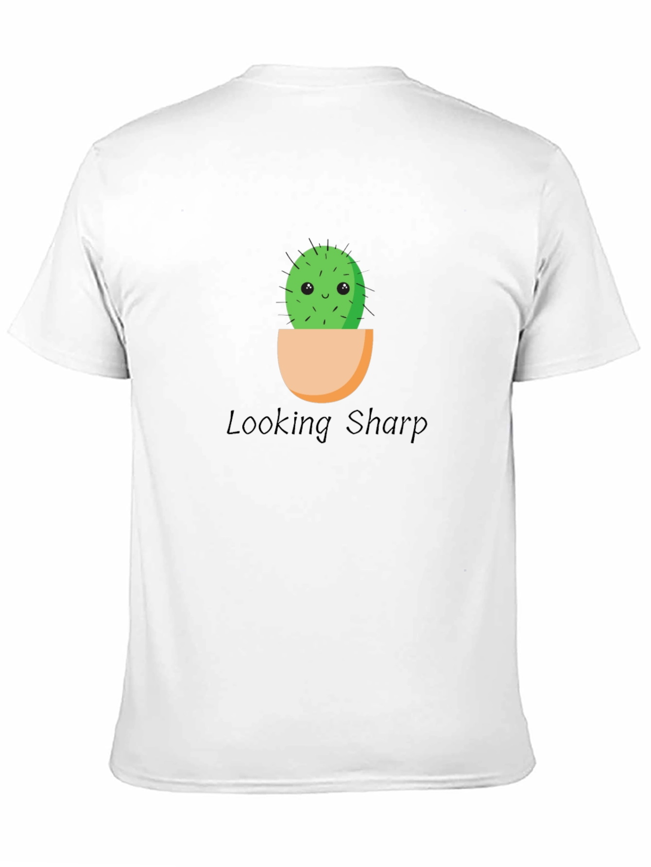 Looking Sharp Cactus Graphic Tee - Black