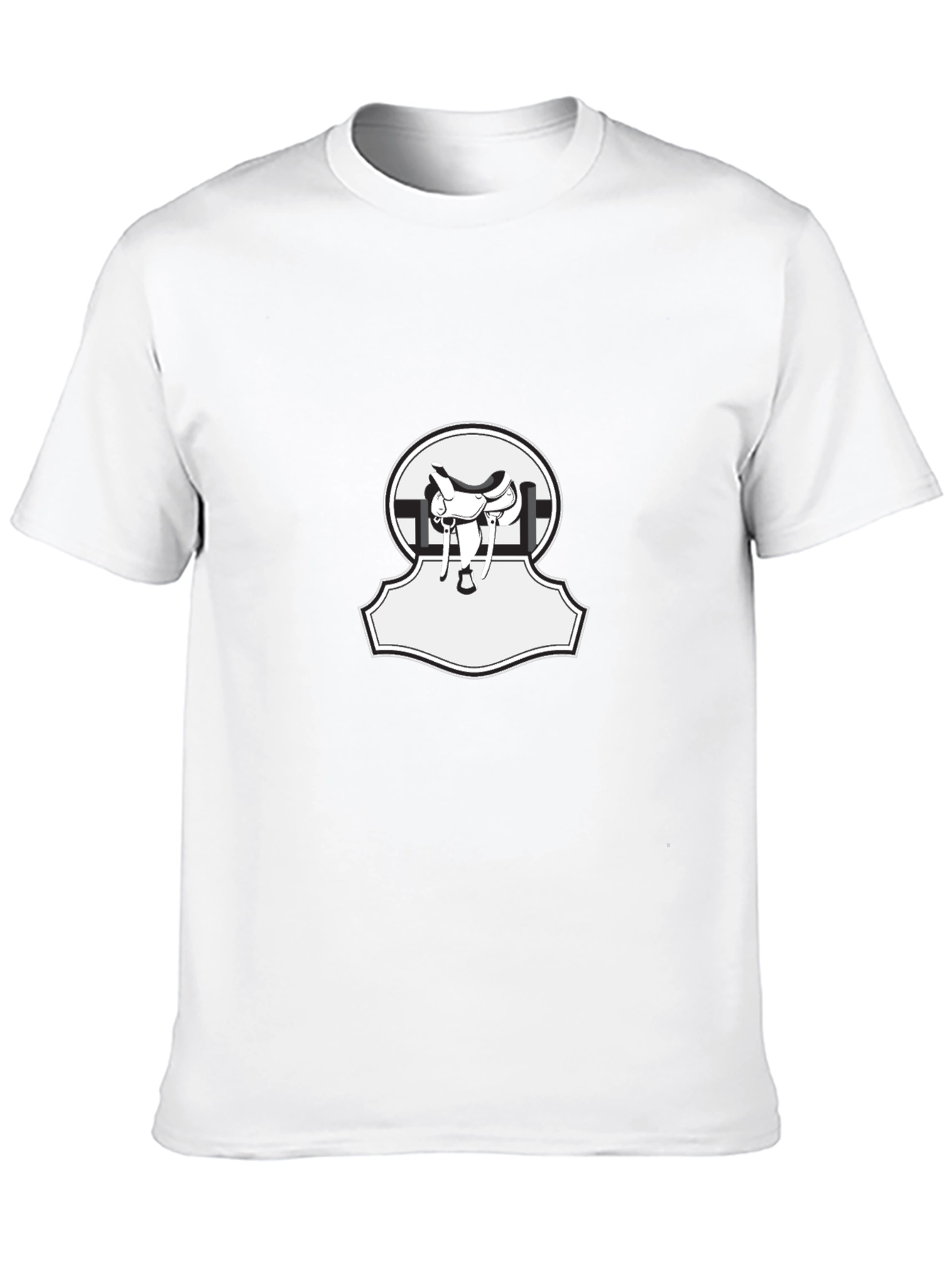 Black Saddle T-Shirt