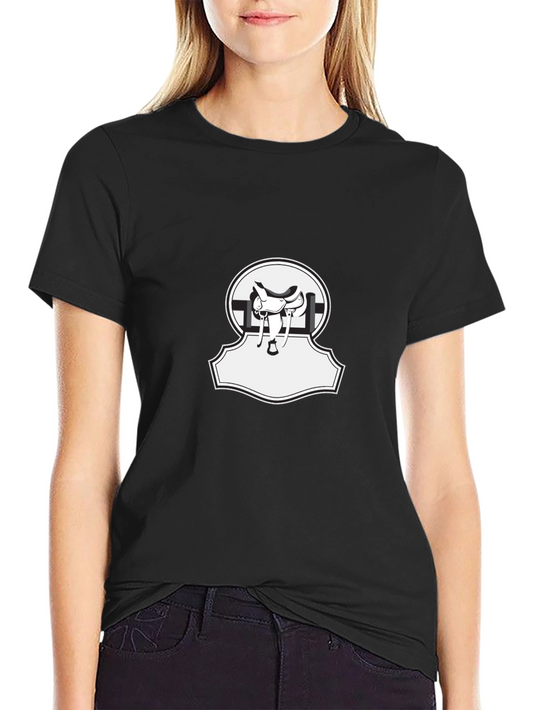 Black Saddle T-Shirt