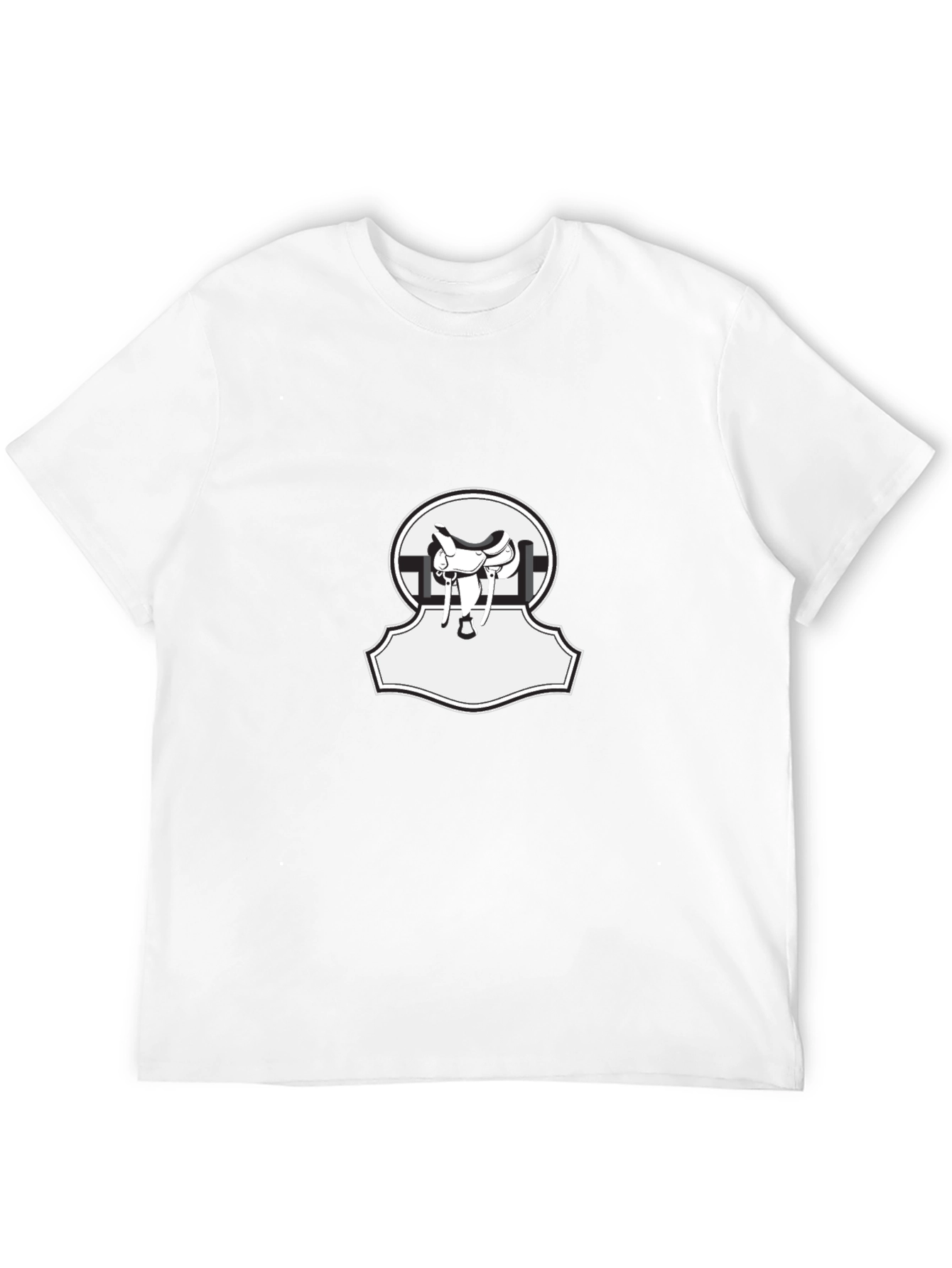 Black Saddle T-Shirt