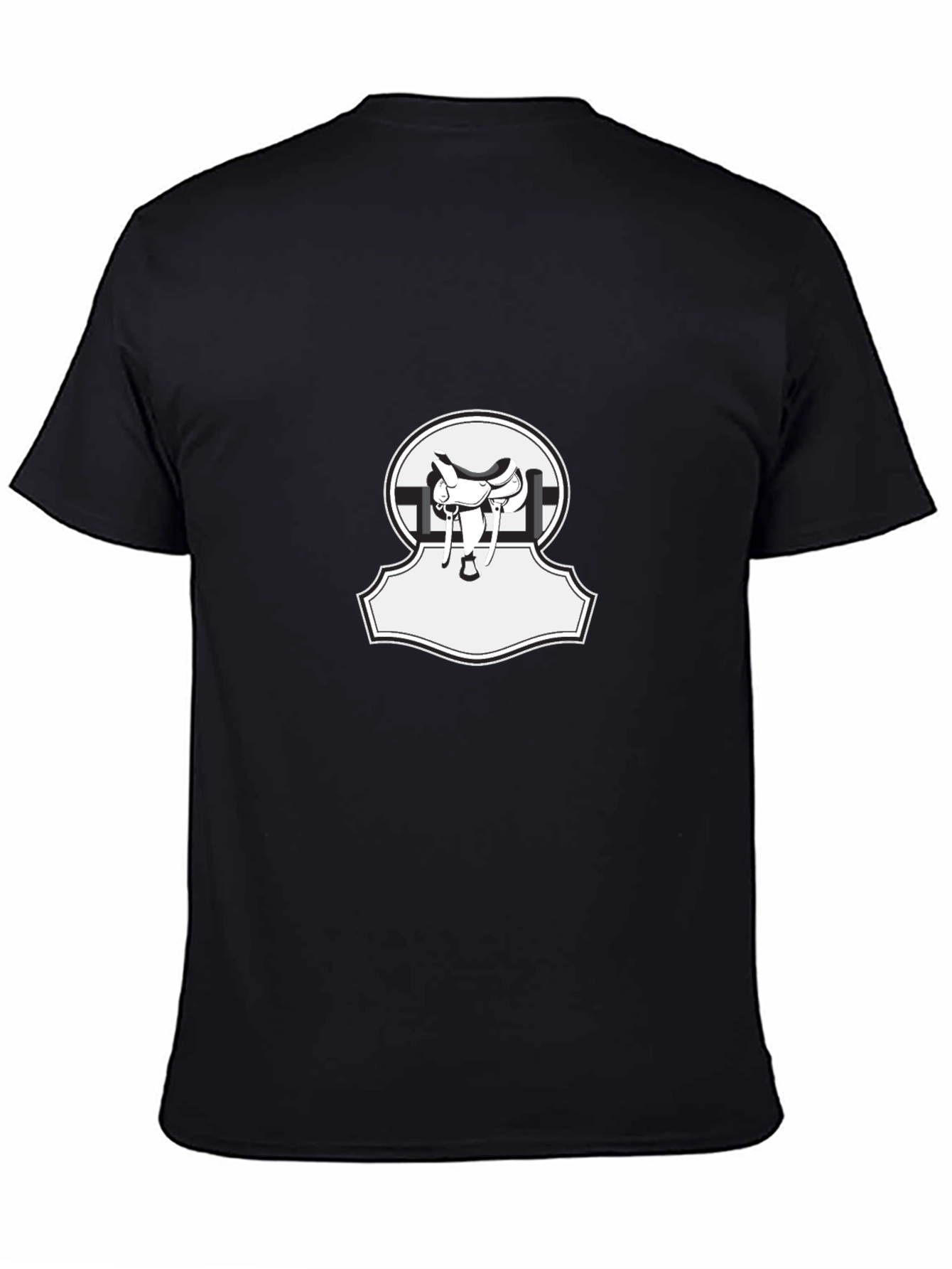 Black Saddle T-Shirt