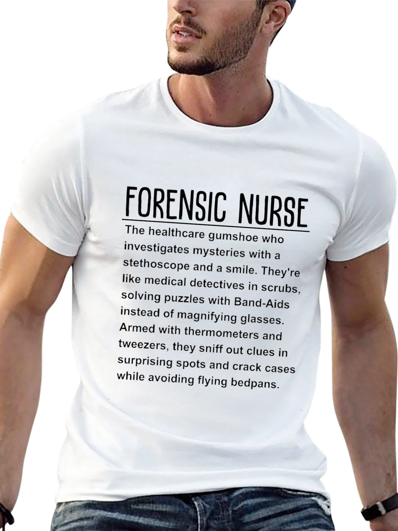 Forensic Nurse T-Shirt - Medical Detective Apparel