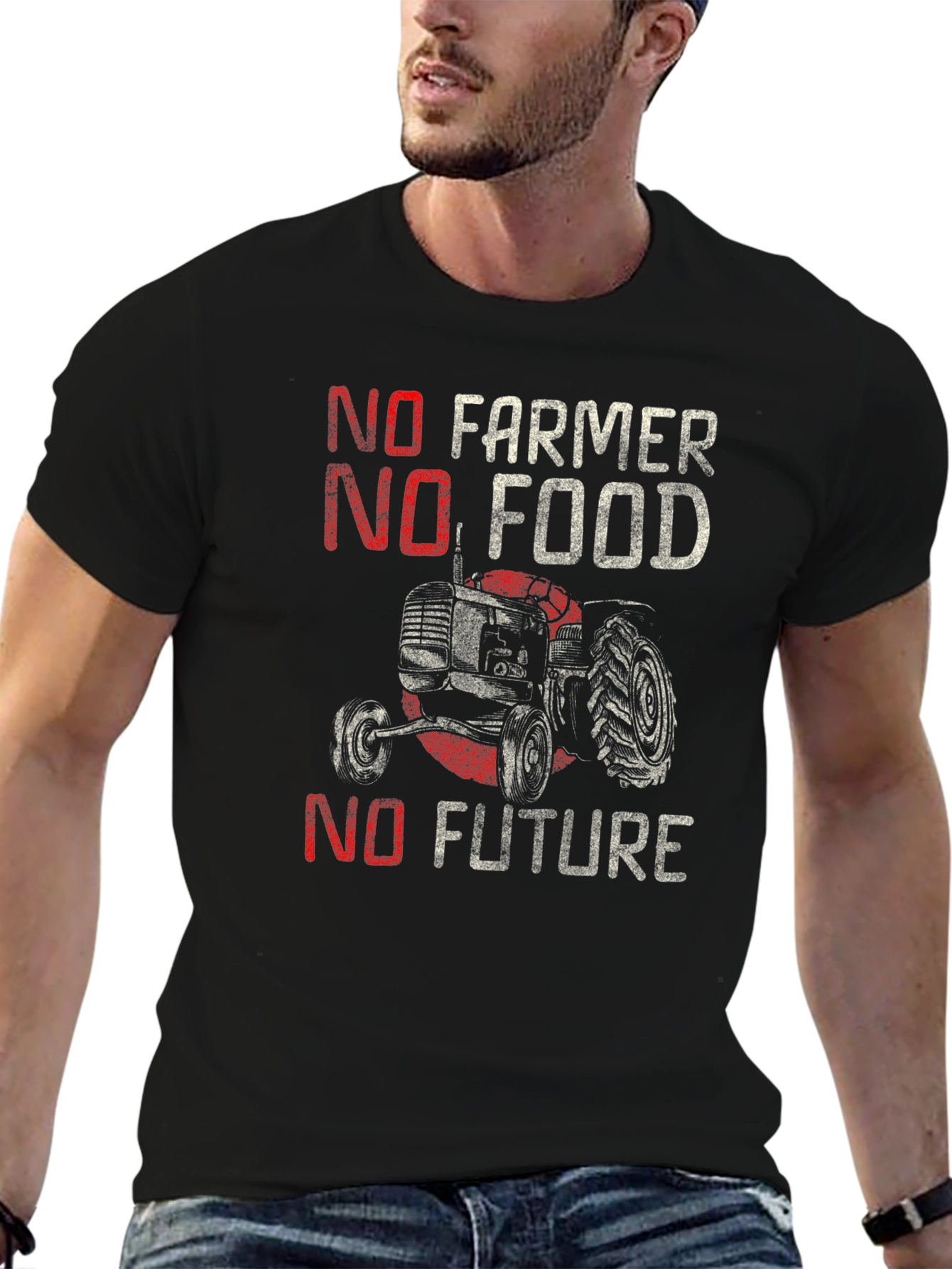 No Farmer No Food Graphic Tee