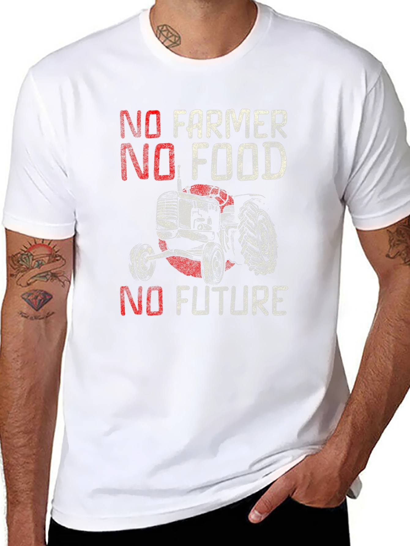 No Farmer No Food Graphic Tee