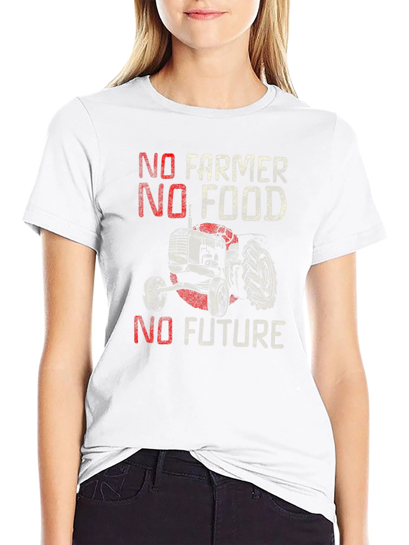 No Farmer No Food Graphic Tee