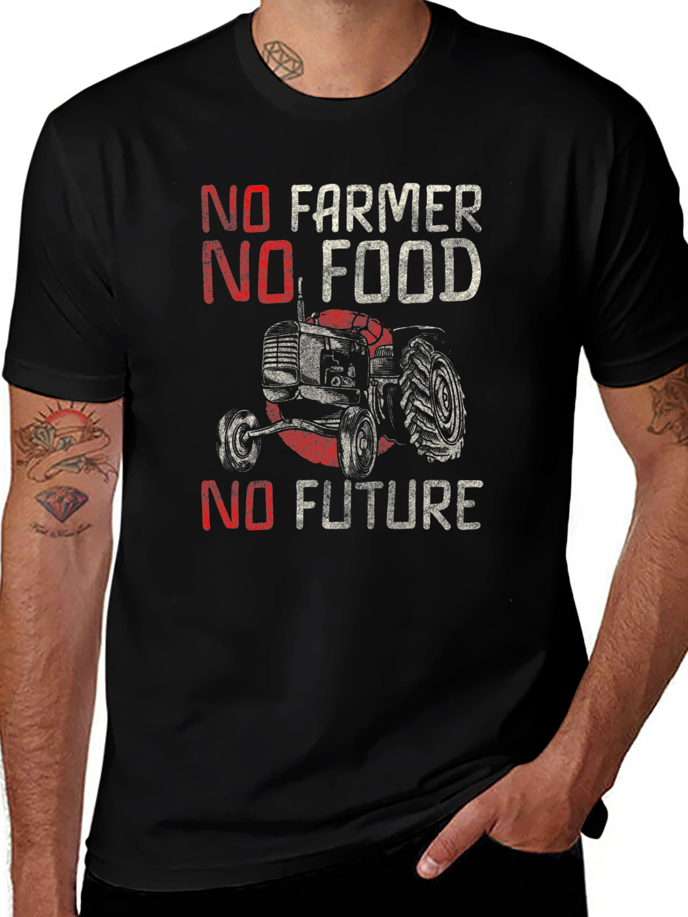 No Farmer No Food Graphic Tee