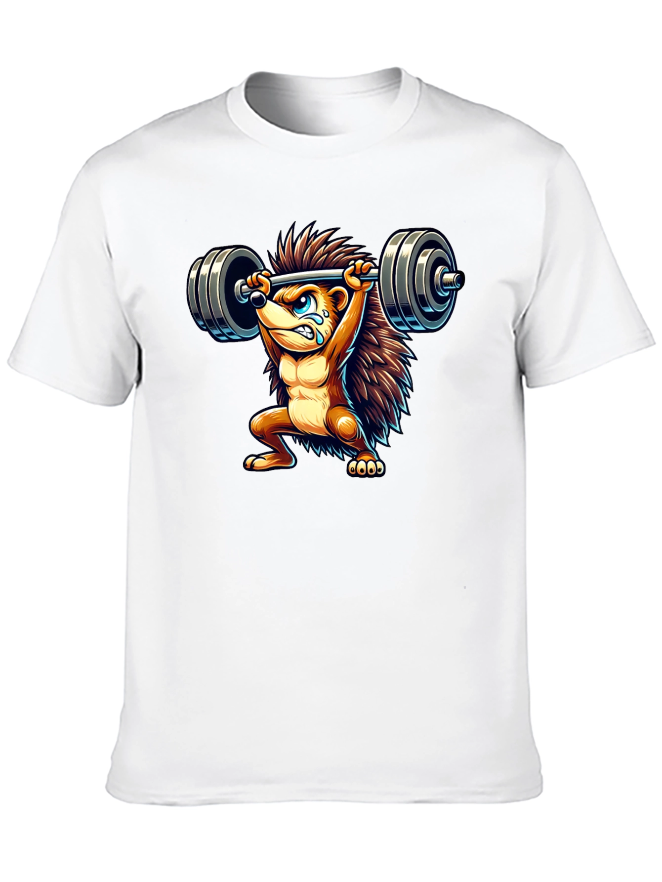 Weightlifting Hedgehog Graphic Tee