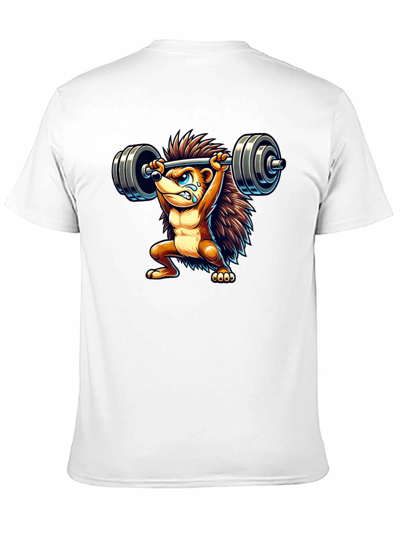 Weightlifting Hedgehog Graphic Tee