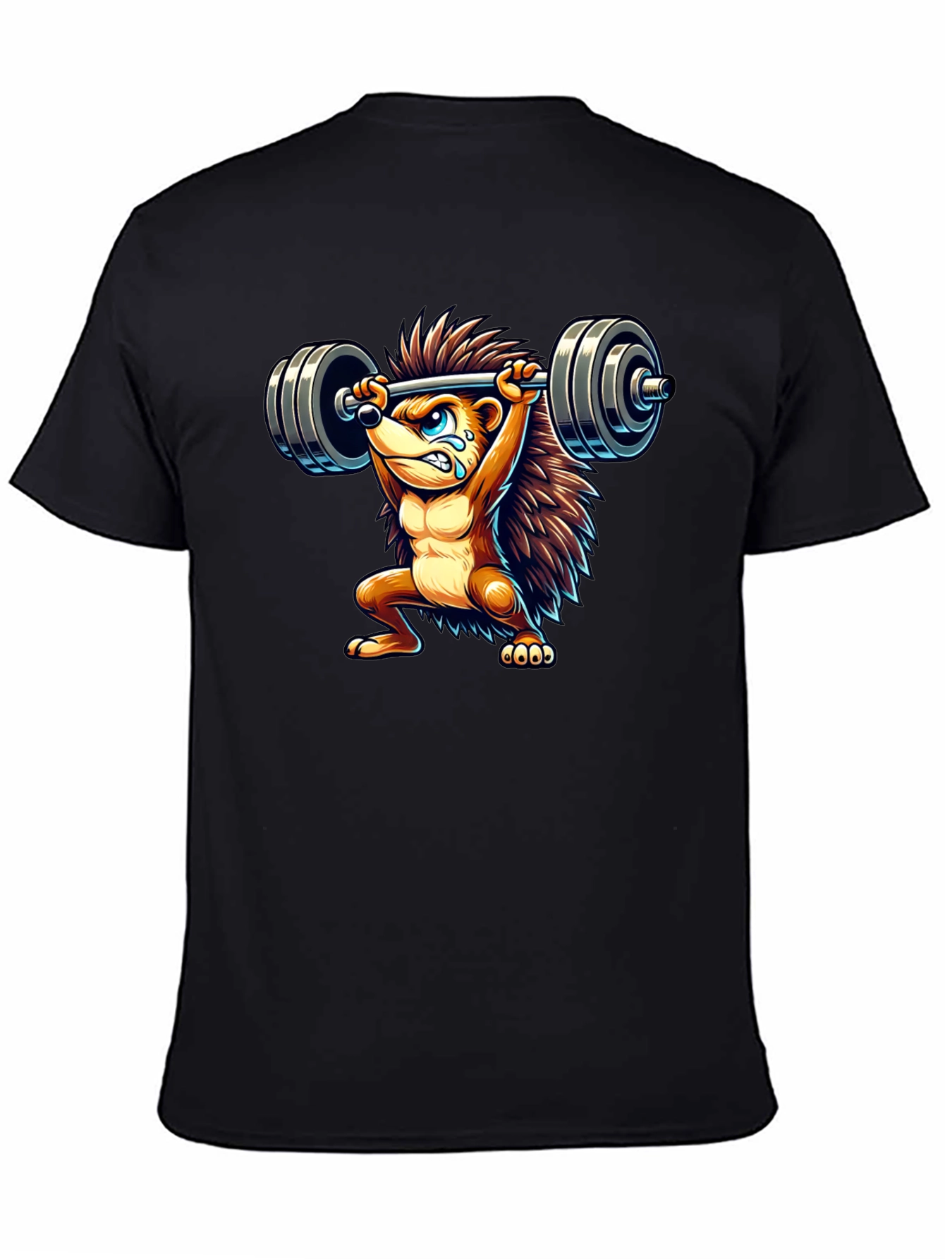 Weightlifting Hedgehog Graphic Tee
