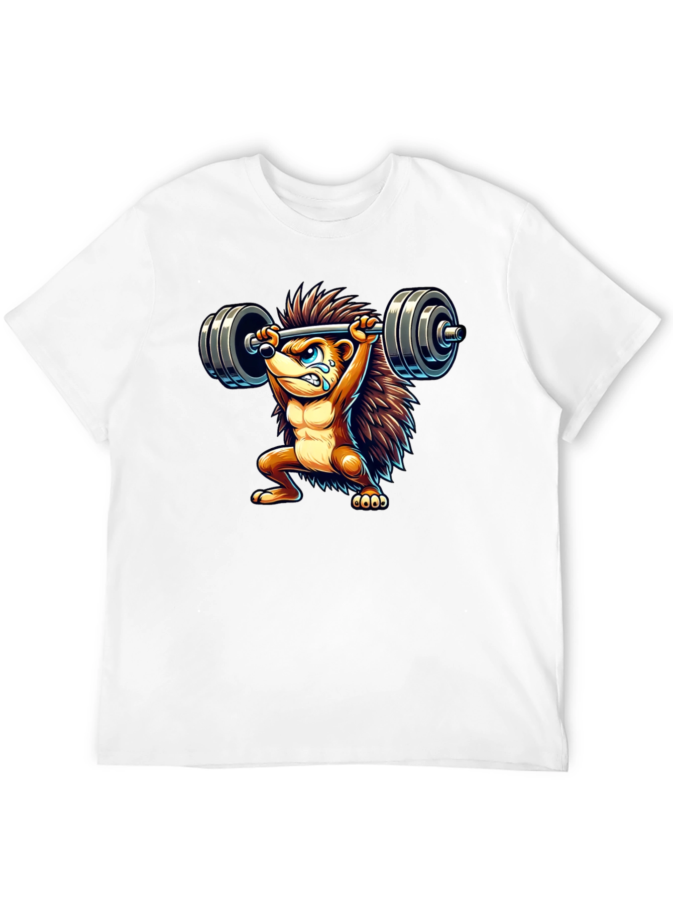 Weightlifting Hedgehog Graphic Tee
