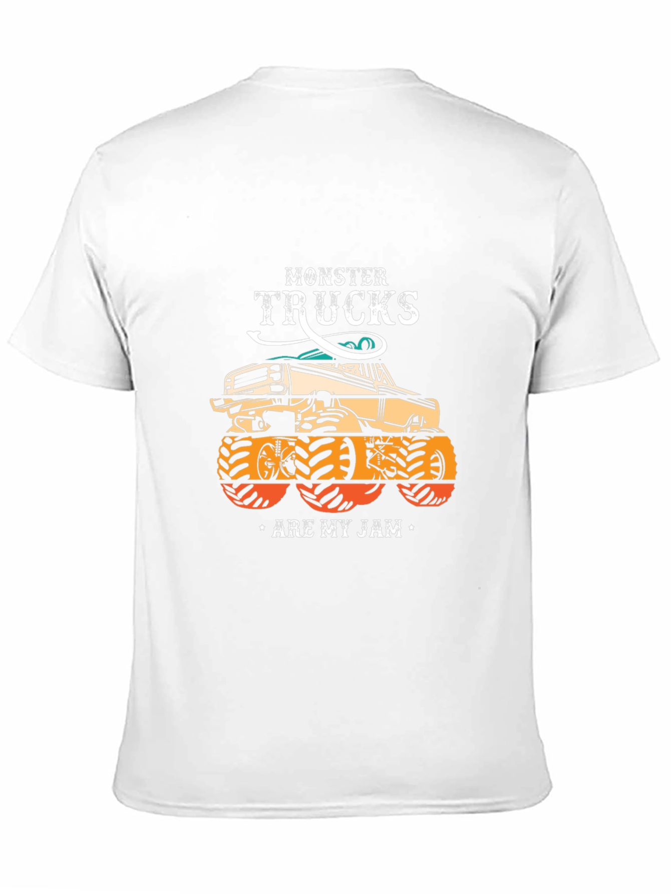 Monster Trucks Are My Jam Black T-Shirt