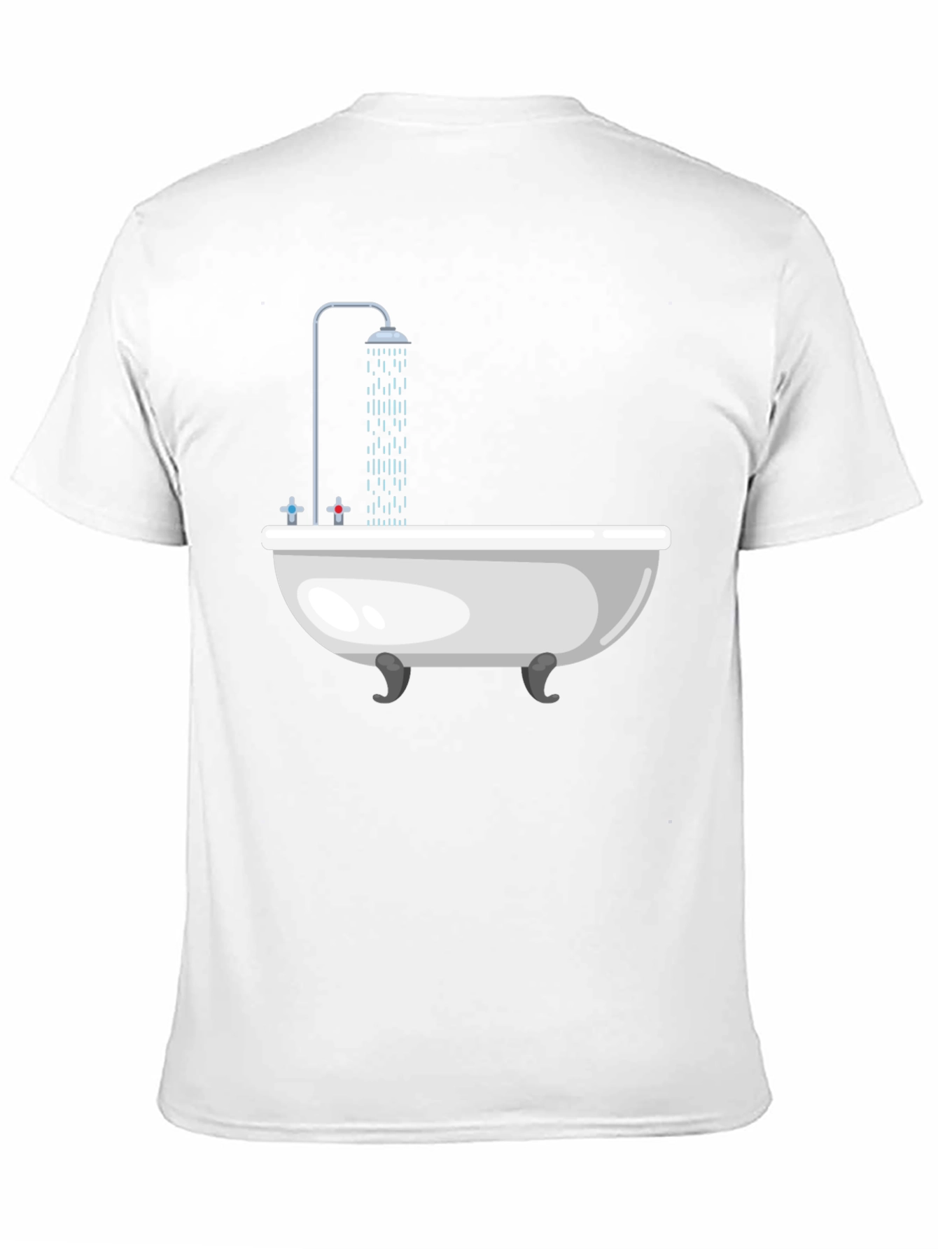 Funny Bathtub Shower T-Shirt
