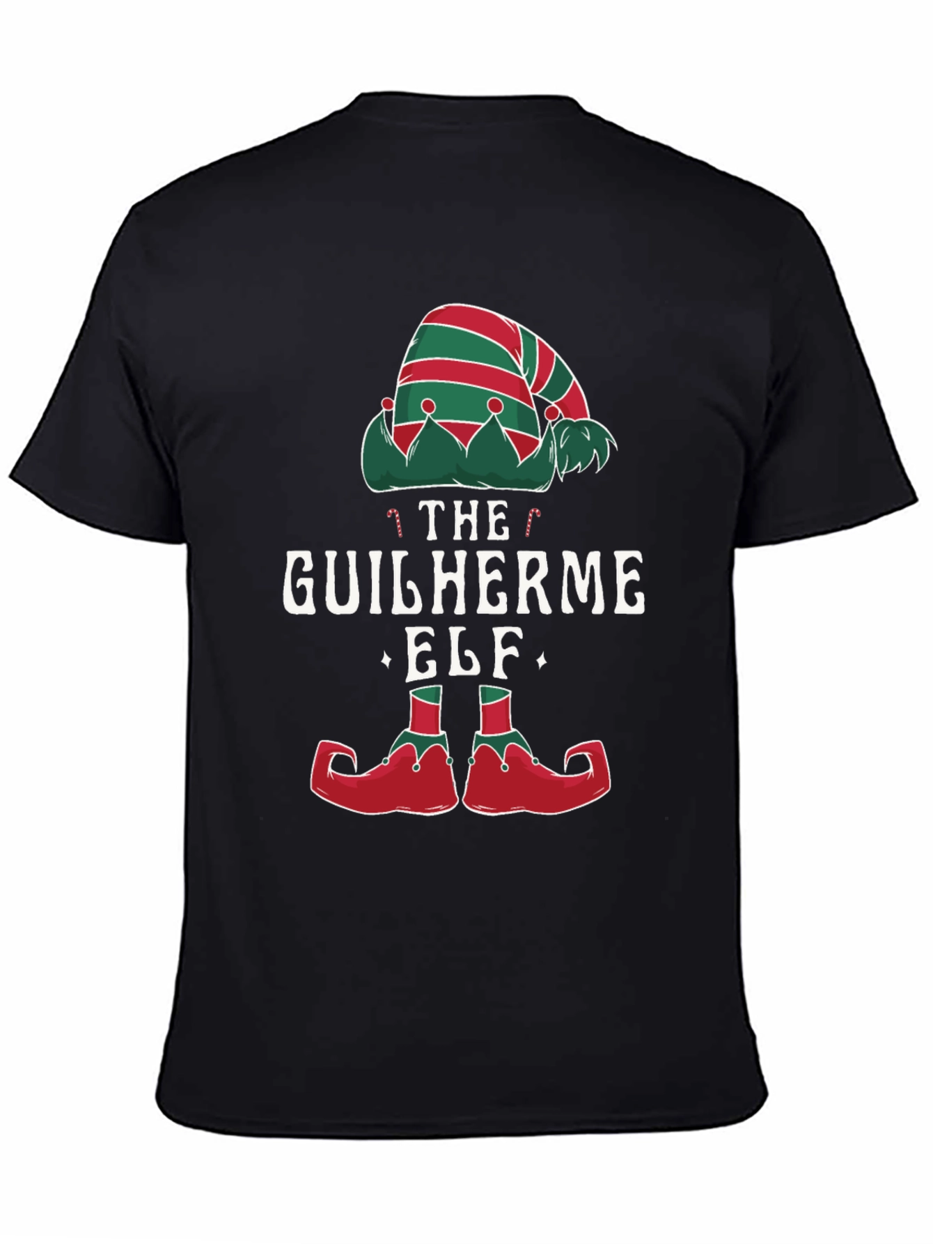 Guilherme Elf Christmas T-Shirt Festive Holiday Tee