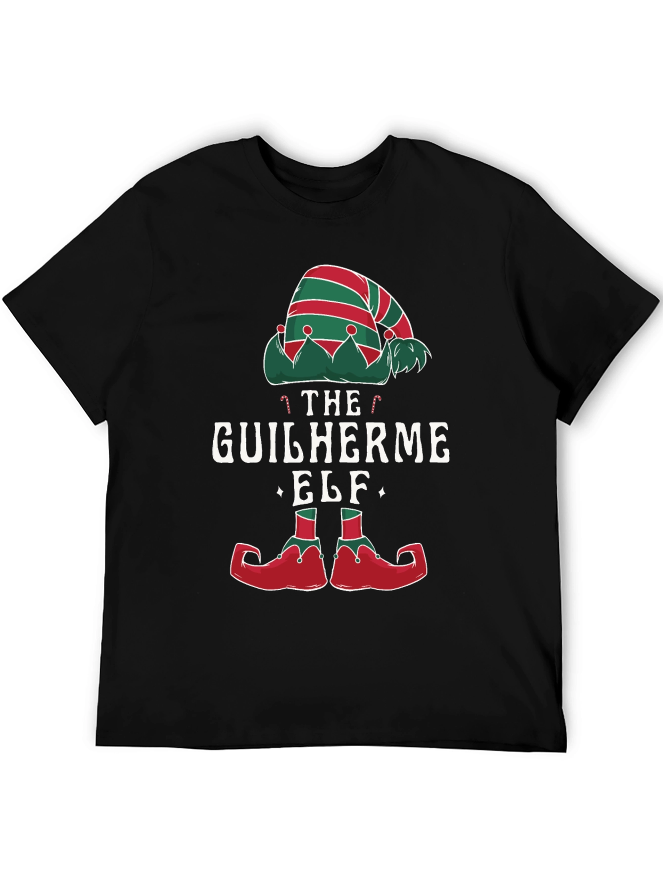 Guilherme Elf Christmas T-Shirt Festive Holiday Tee