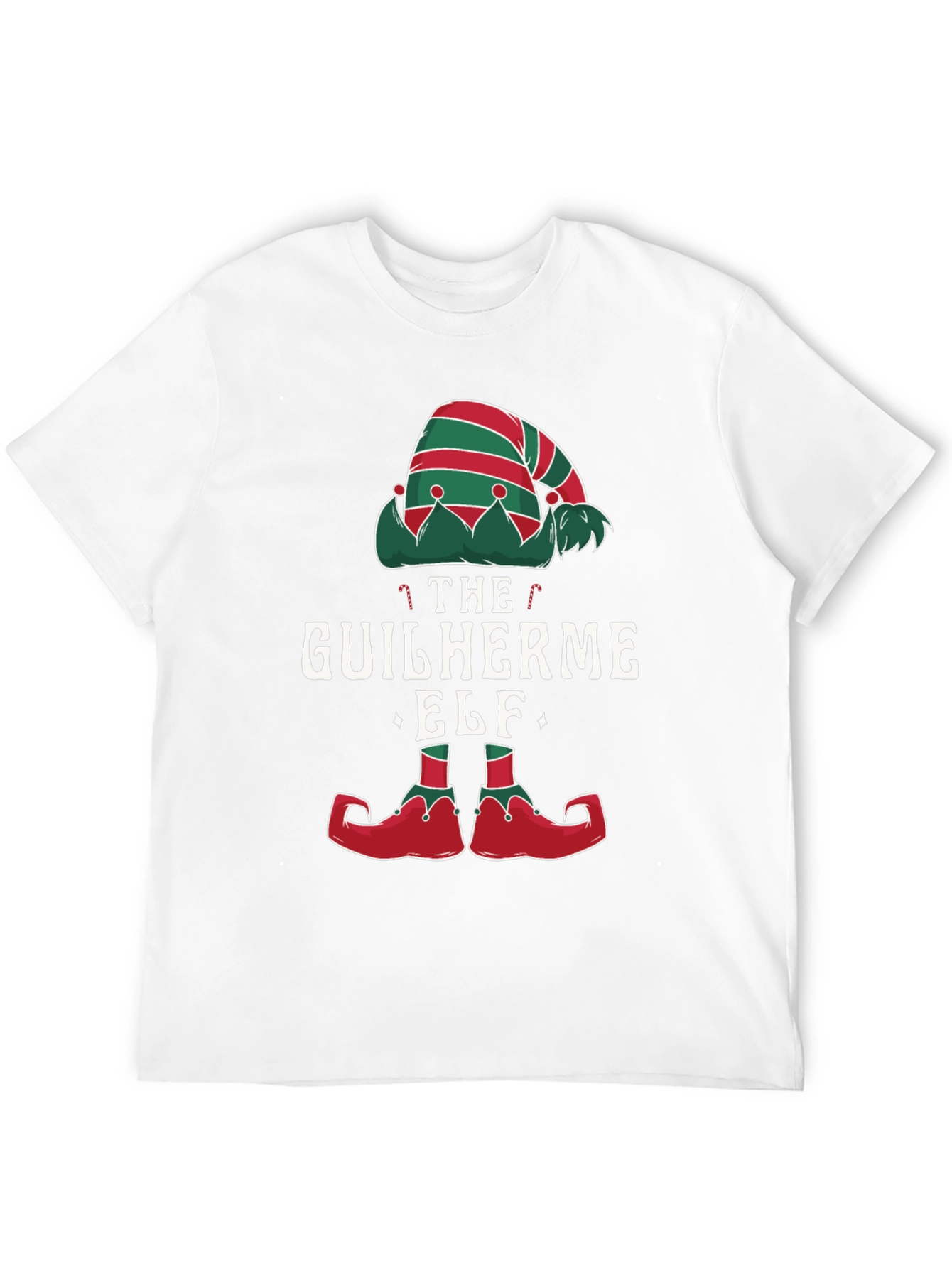 Guilherme Elf Christmas T-Shirt Festive Holiday Tee