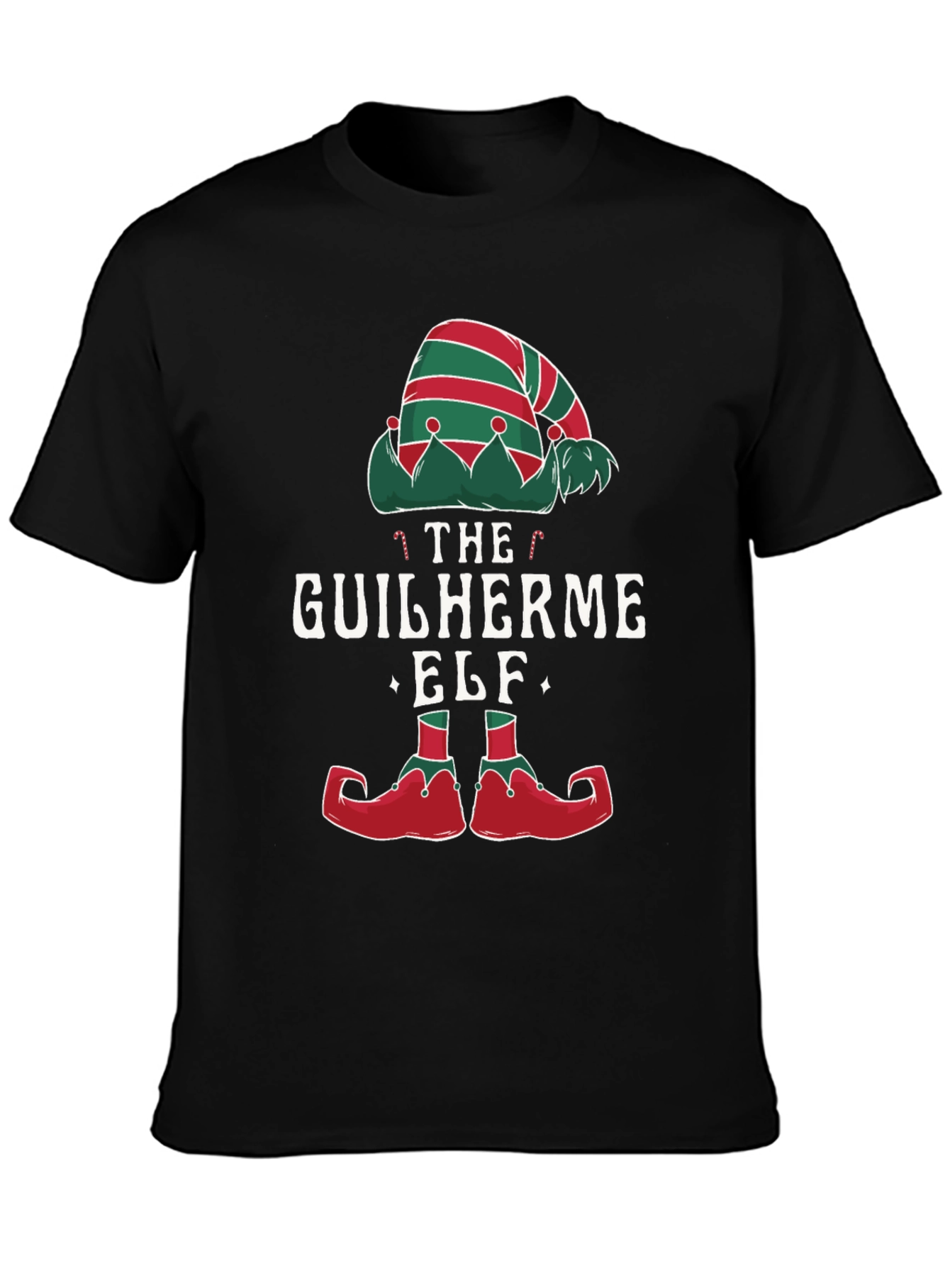 Guilherme Elf Christmas T-Shirt Festive Holiday Tee
