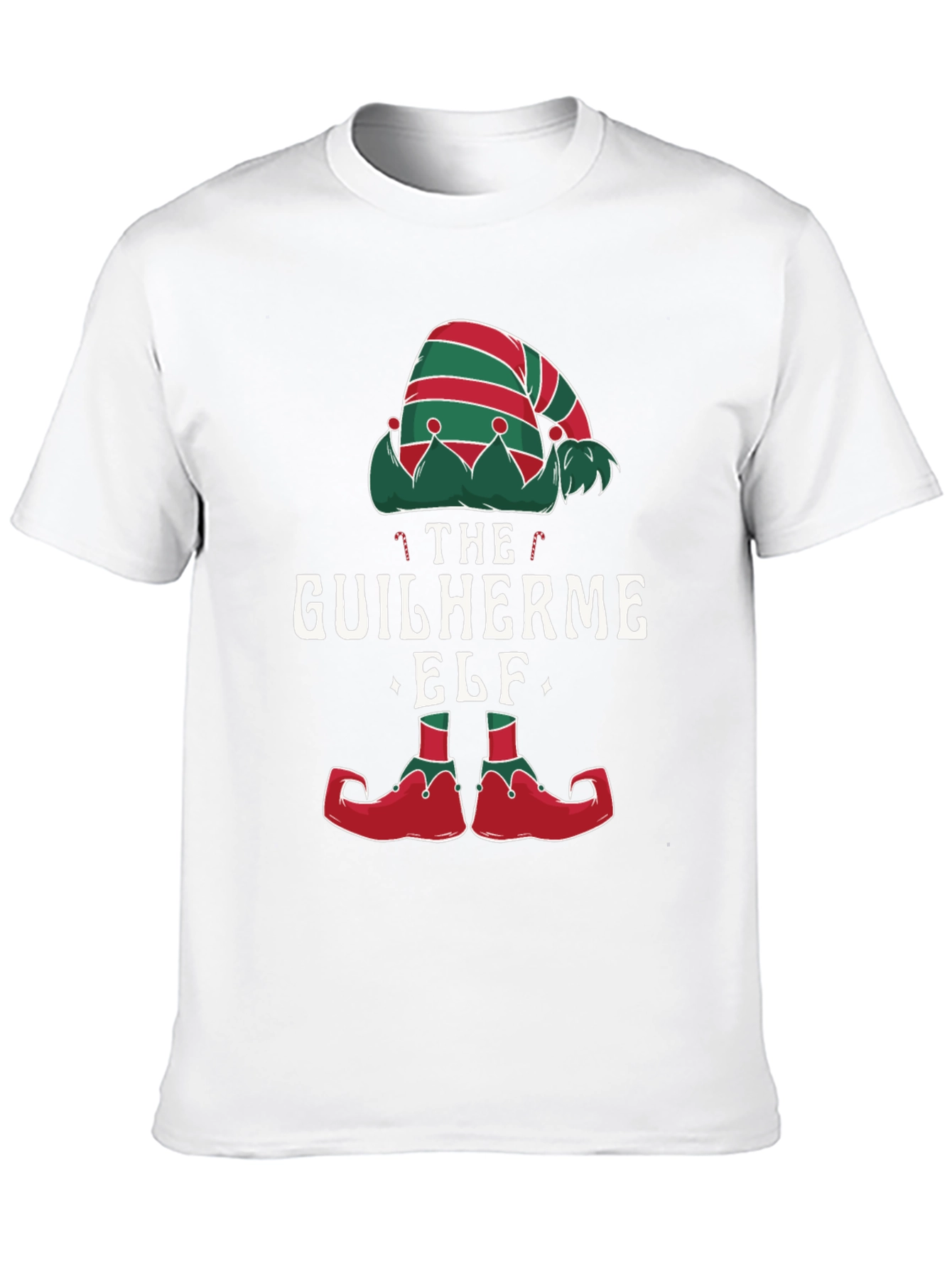 Guilherme Elf Christmas T-Shirt Festive Holiday Tee