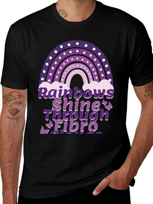 Rainbows Through Fibro T-Shirt