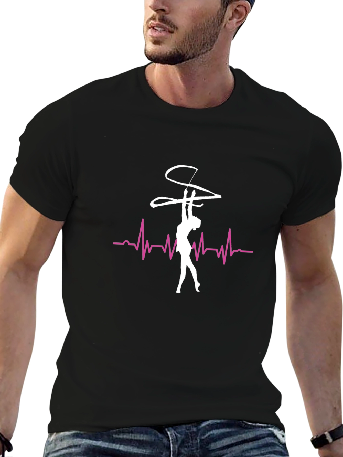 Rhythmic Gymnastics Heartbeat T-Shirt