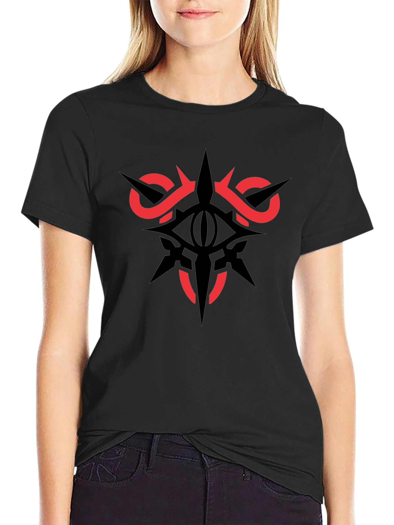 Eye Graphic Black T-Shirt - Edgy Casual Wear
