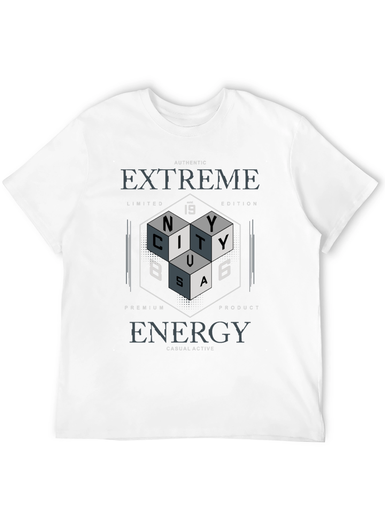 Extreme Energy City T-Shirt - Casual Active Wear