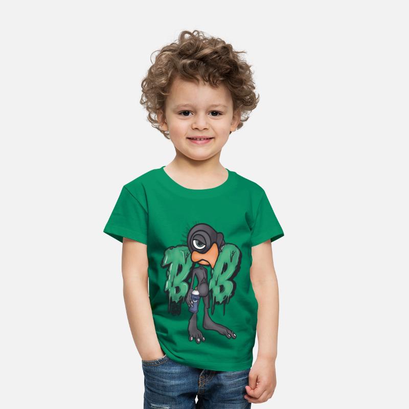 Bad Bird - Crazy Cool Kids Shirt Design