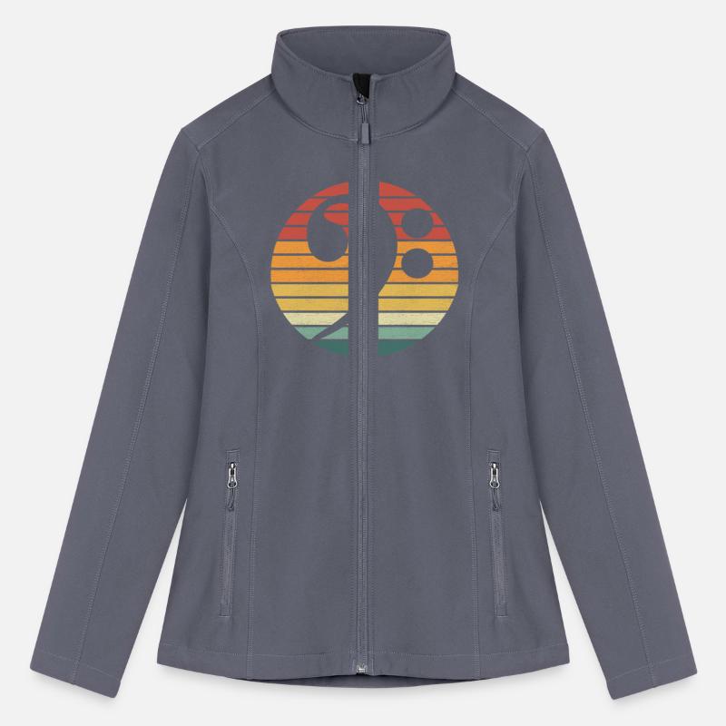 Bass Clef - Vintage Sunset Bassist