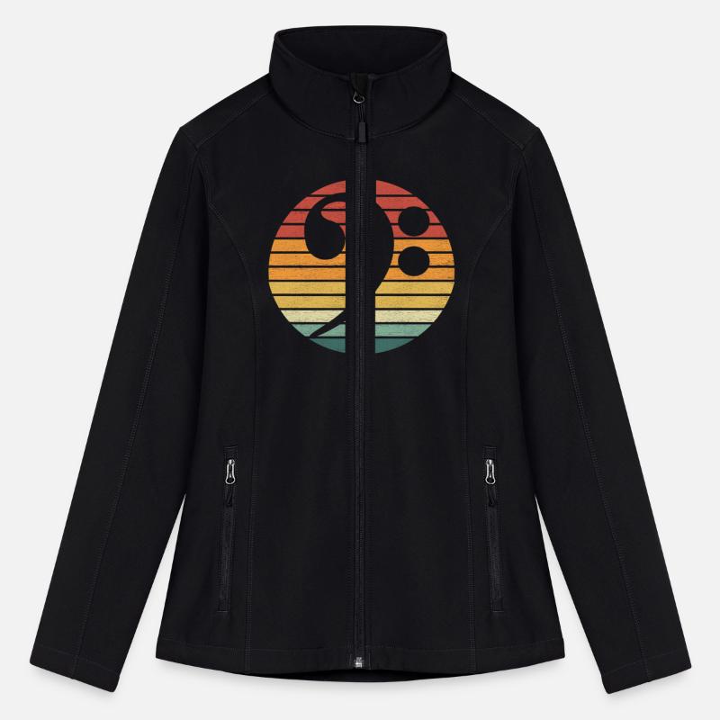 Bass Clef - Vintage Sunset Bassist