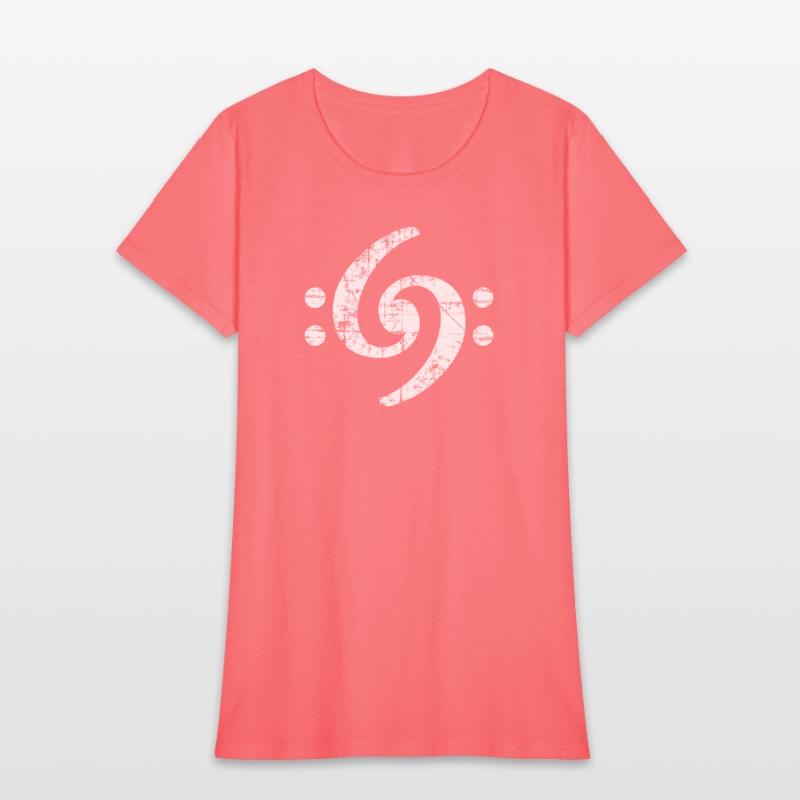 Bass Clef 69 (Vintage White) Bassist & Musician