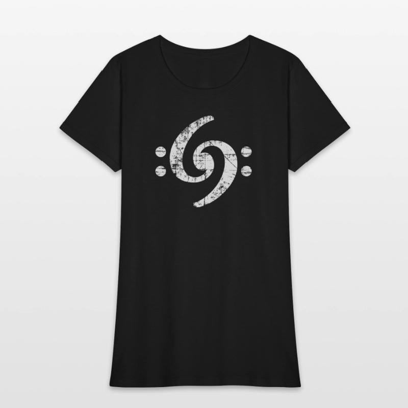 Bass Clef 69 (Vintage White) Bassist & Musician