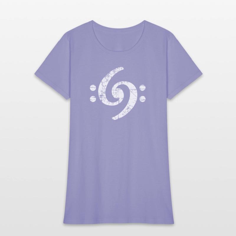 Bass Clef 69 (Vintage White) Bassist & Musician