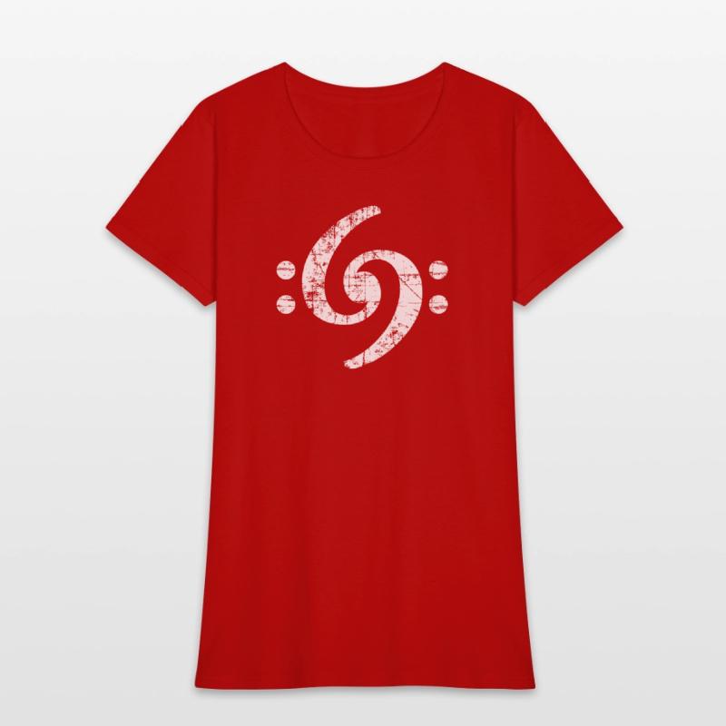 Bass Clef 69 (Vintage White) Bassist & Musician