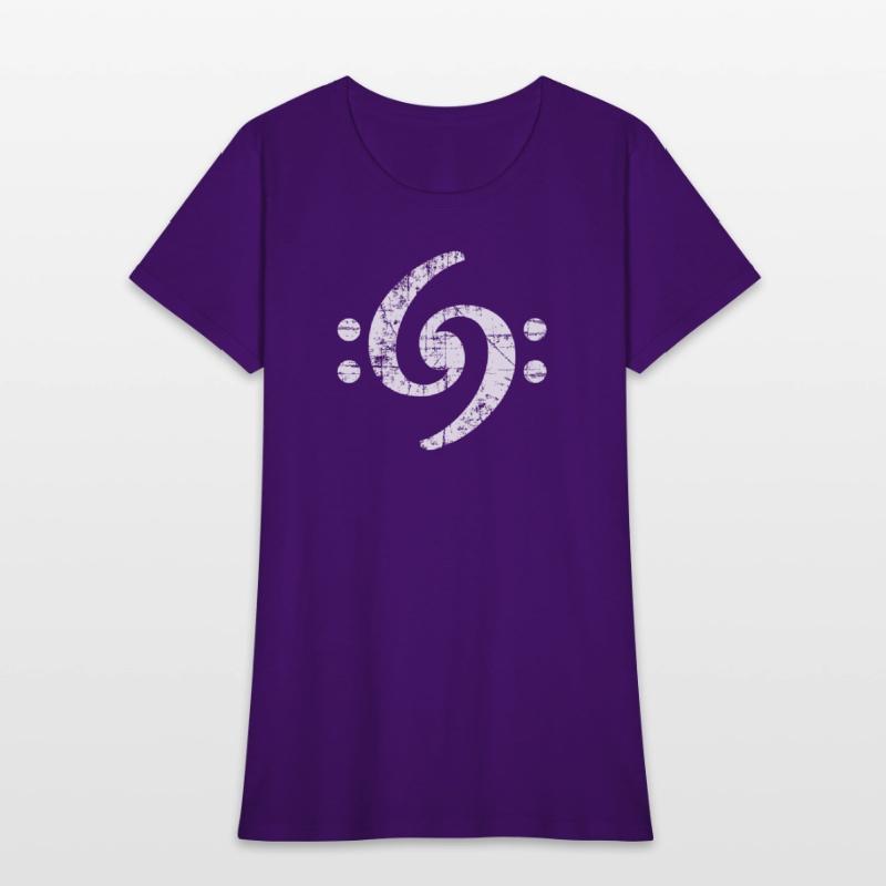 Bass Clef 69 (Vintage White) Bassist & Musician