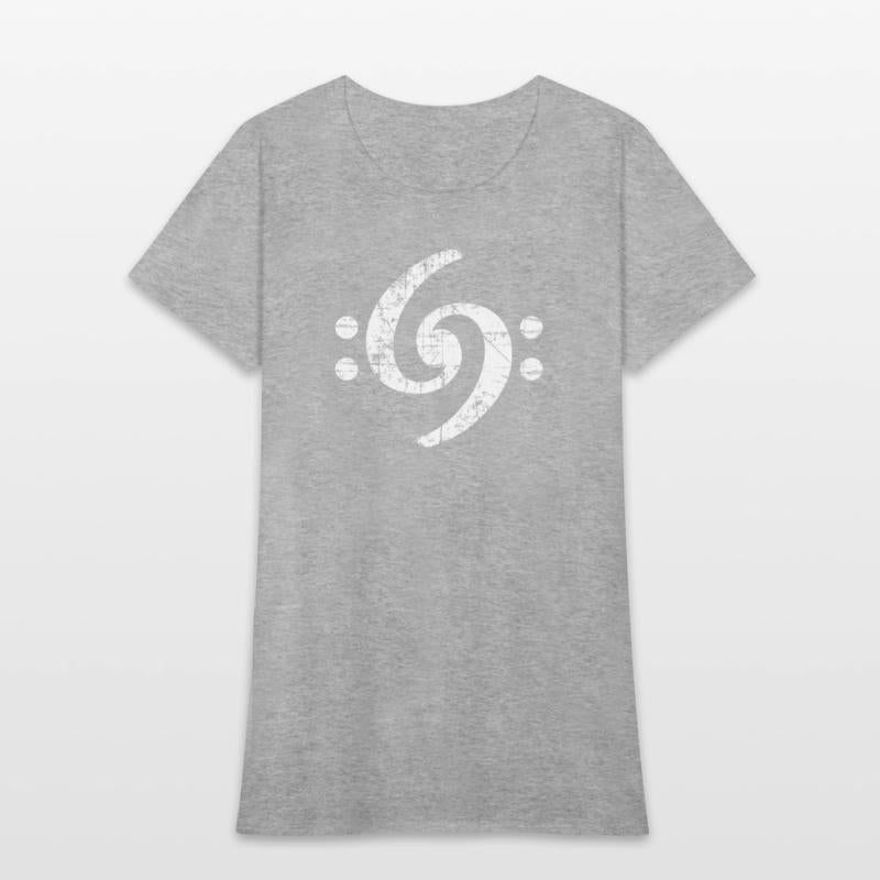 Bass Clef 69 (Vintage White) Bassist & Musician