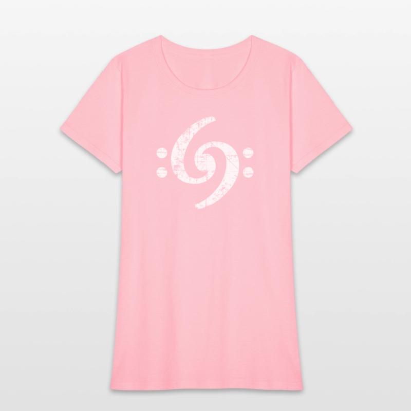 Bass Clef 69 (Vintage White) Bassist & Musician