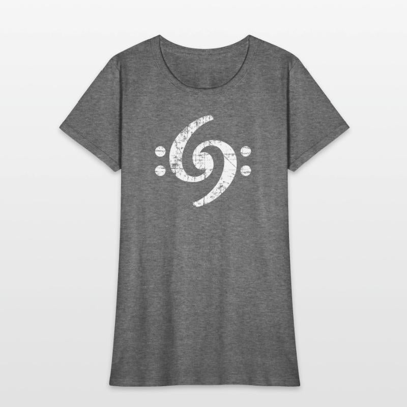Bass Clef 69 (Vintage White) Bassist & Musician