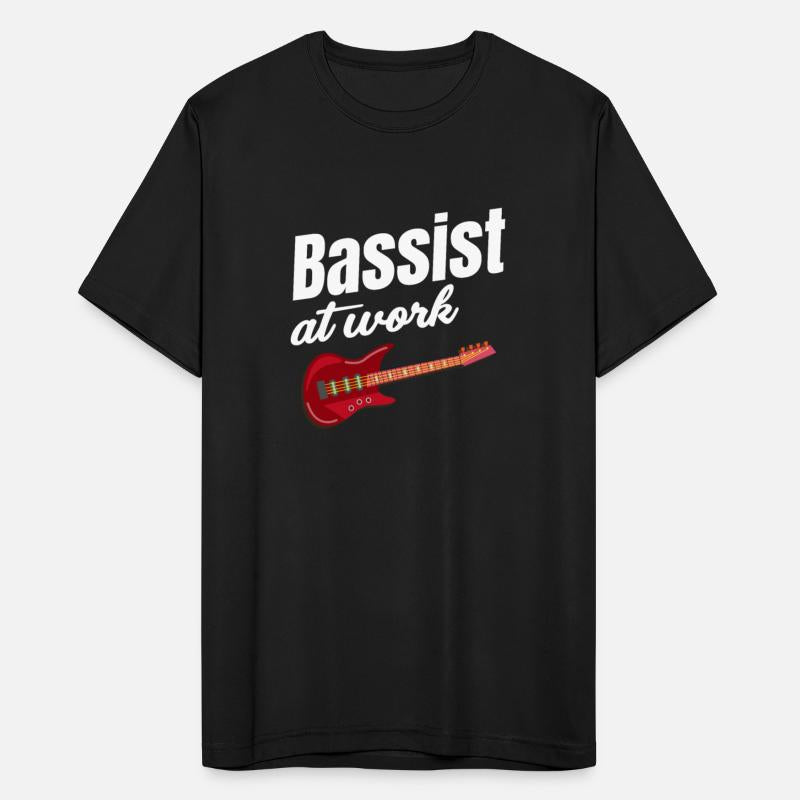Bassist At Work Funny Guitarist Player Metalcore