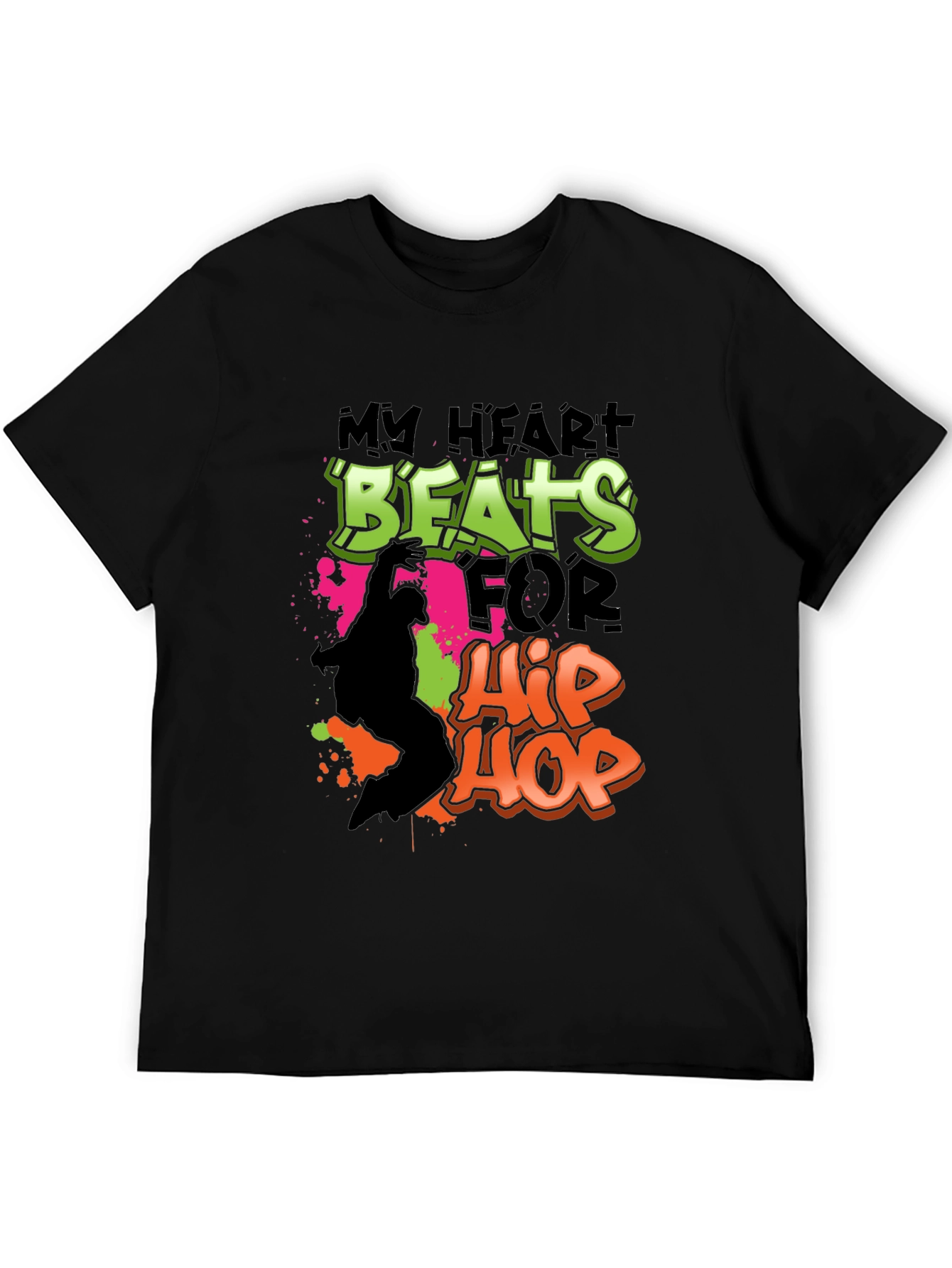 My Heart Beats For Hip Hop Graphic Tee