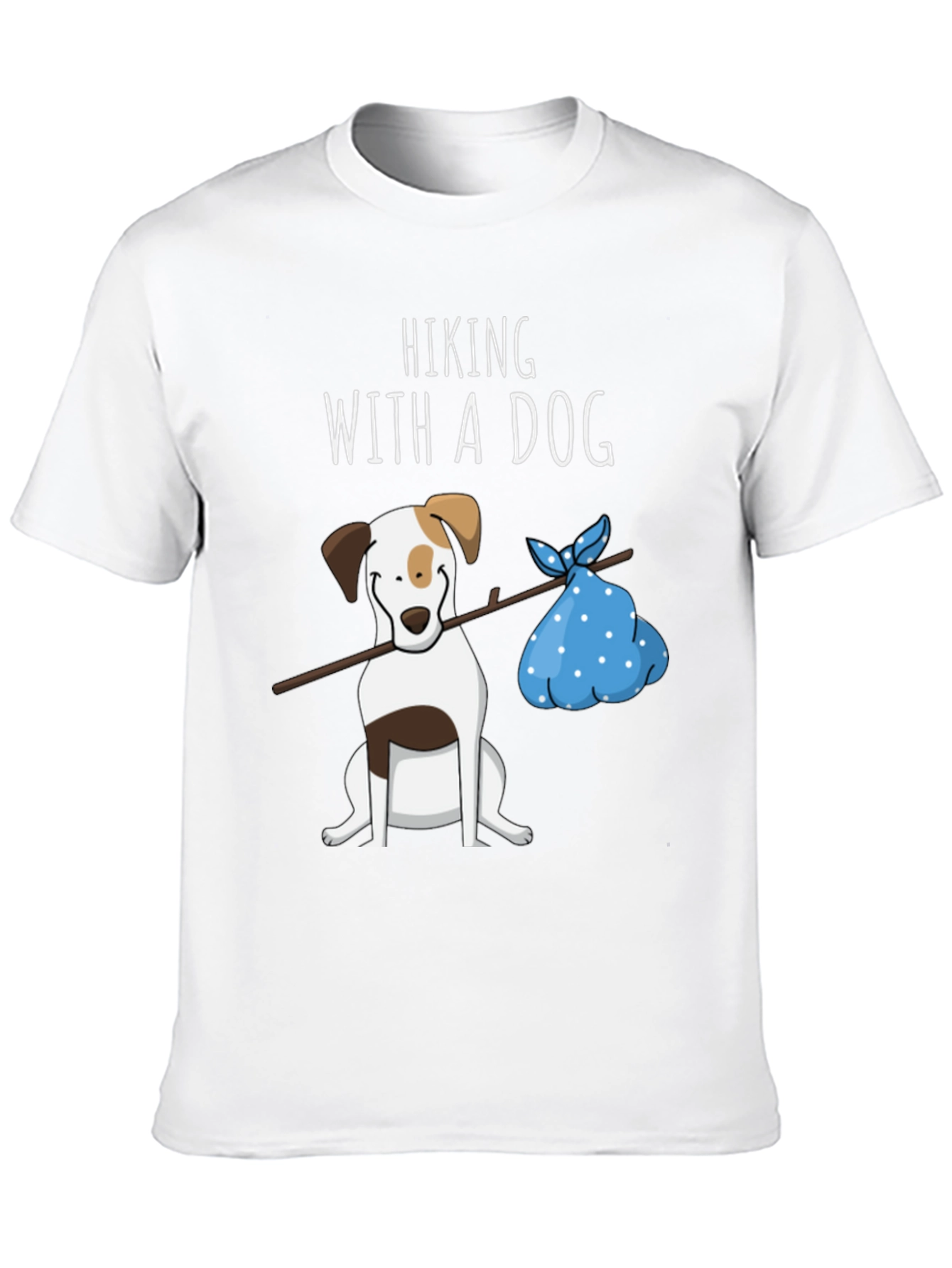 Hiking With A Dog T-Shirt
