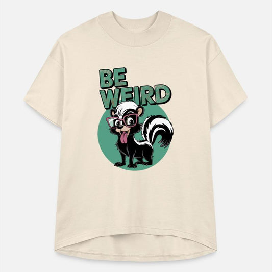 Be Weird Happy Skunk Tongue Sticking Out